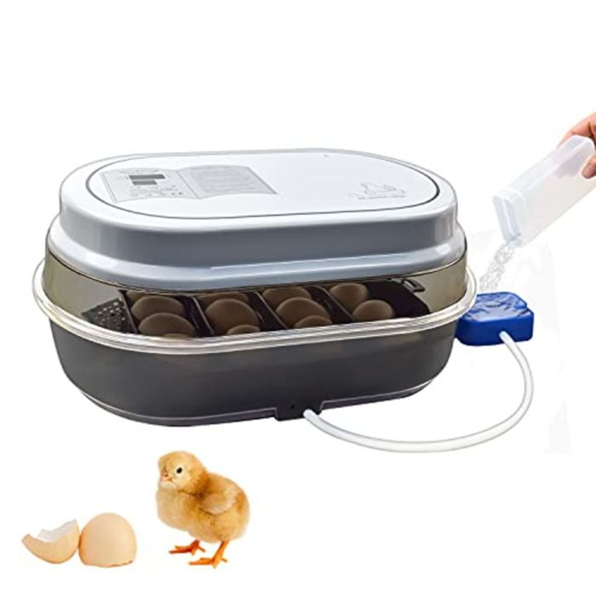 RRP £79.00 GOOD MOTHER Egg Incubator 18 Eggs Fully Automatic Incubator Poultry Hatcher for Chicke