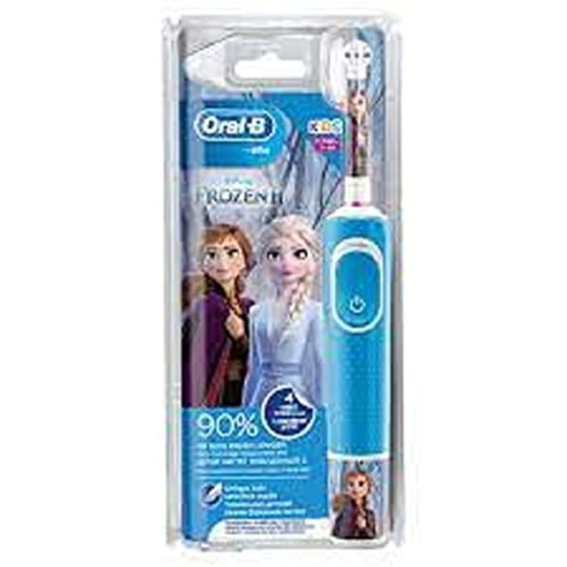 Oral-B Stages Power Kids Electric Rechargeable Toothbrush with Disney Frozen Character