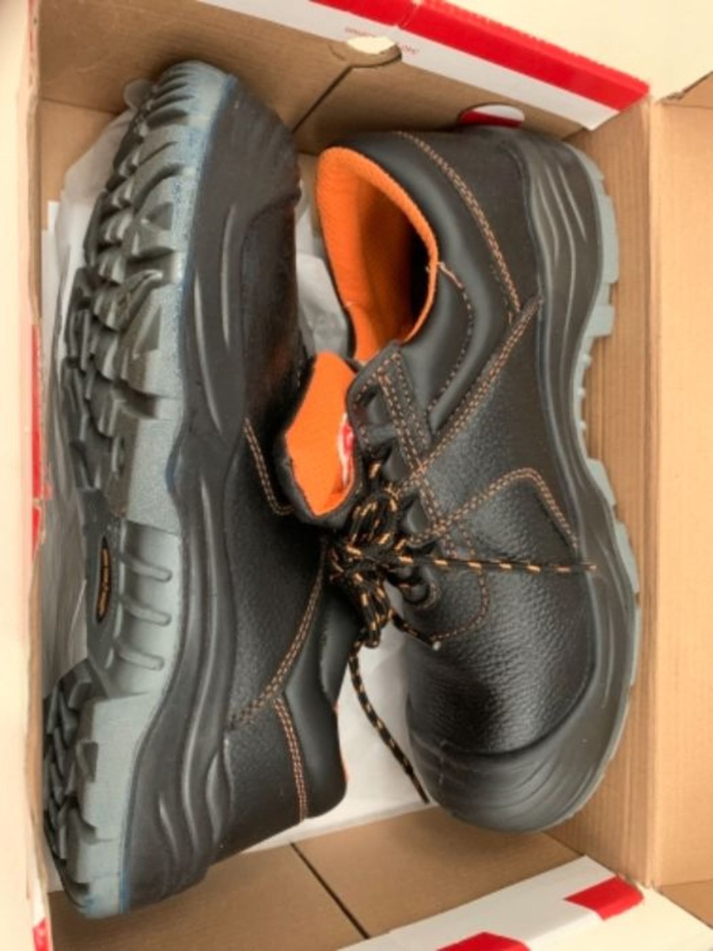 Reis BCS43 Composite Power Safety shoes, Black-Orange, 43 Size - Image 3 of 3