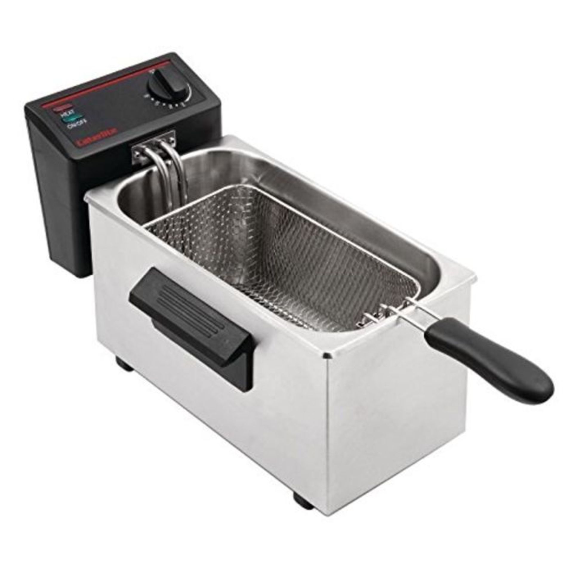 RRP £50.00 Caterlite Light Duty Fryer with 3.5L Tank and Removable Inner Pot 2Kw