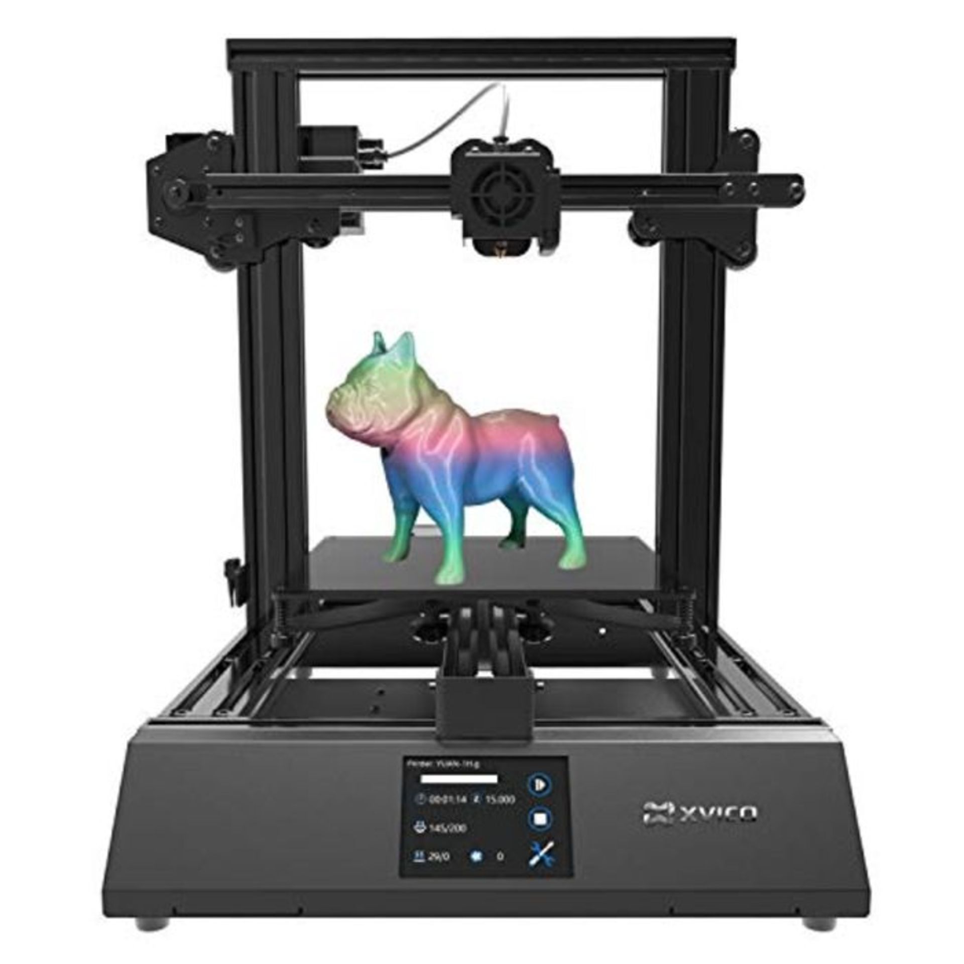 RRP £81.00 XVICO 3D Printer X3s DIY Kit Rapid Assembly with Open Source Marlin 2.0, Large Build P