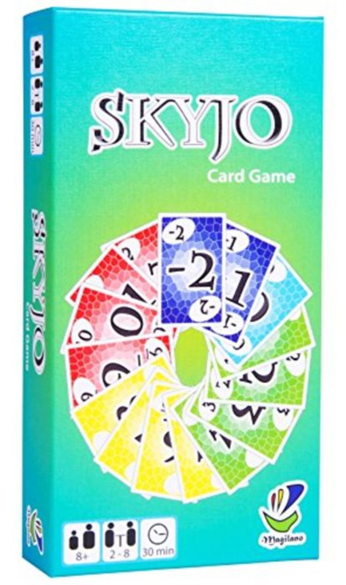 SKYJO by Magilano - The entertaining card game for kids and adults. The ideal game for