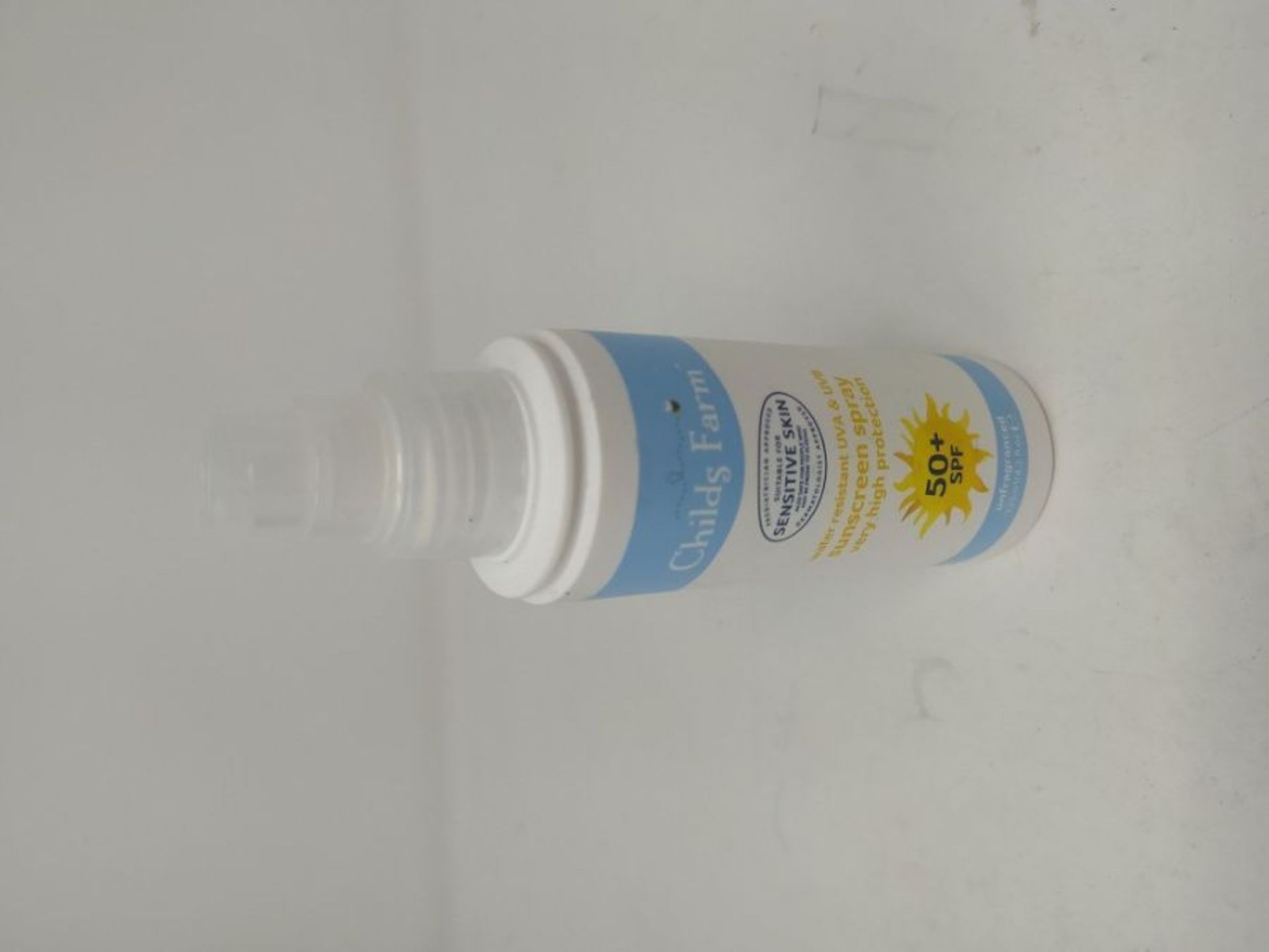 Childs Farm SPF 50+ Spray-On Sun Lotion Very High UVA/UVB Protection For Sensitive Ski - Image 2 of 2