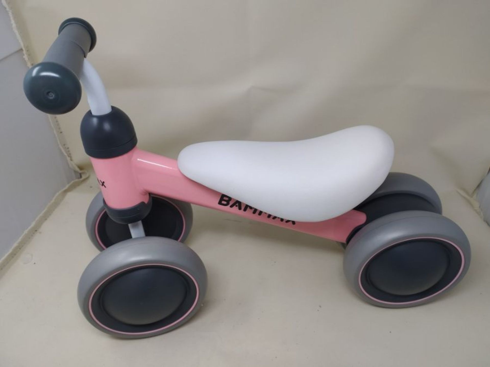 RRP £69.00 Bammax Baby Balance Bike, Baby Bicycle for 1 Year Old, Riding Toys for 1 Year Old, No