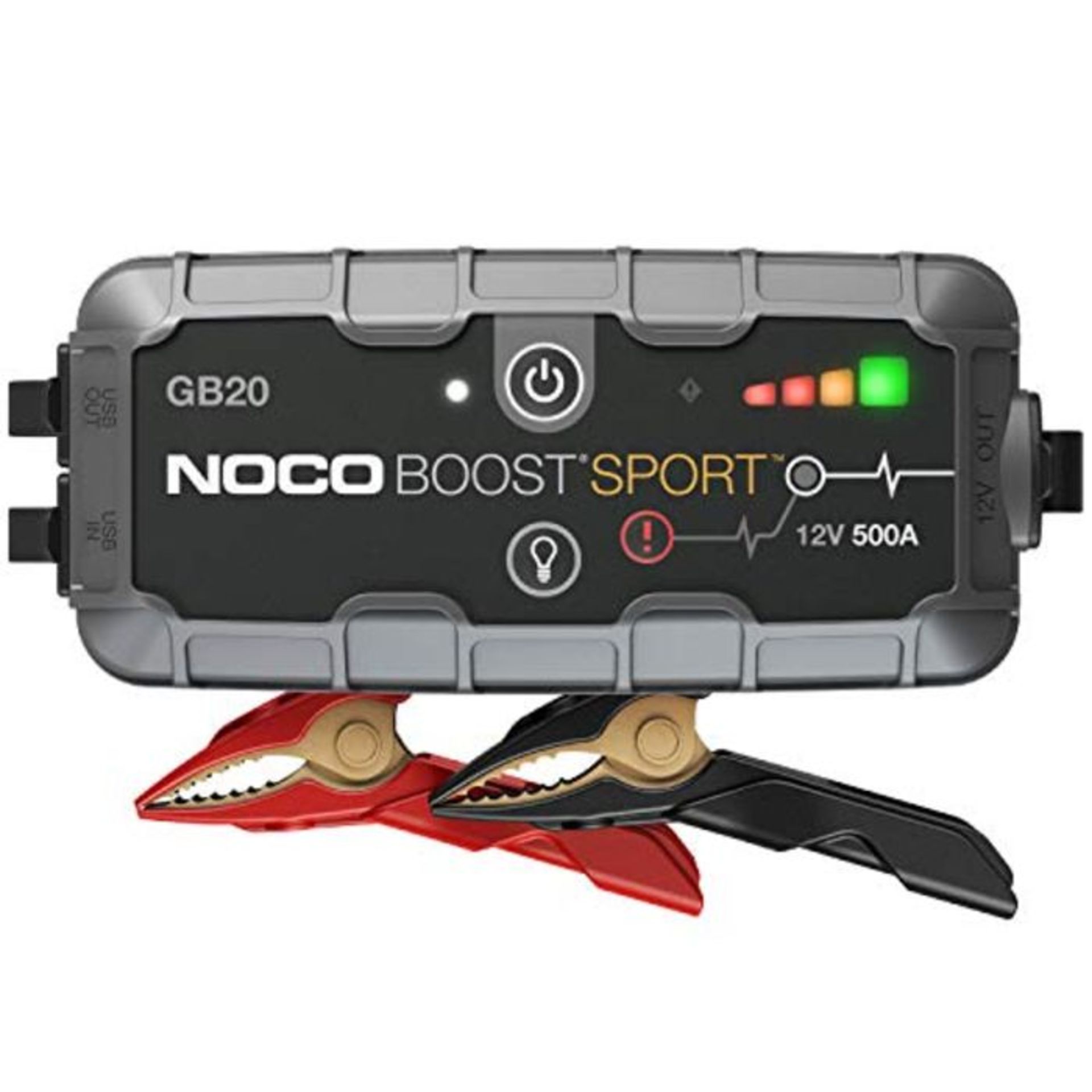 RRP £89.00 NOCO Boost Sport GB20 500A 12V UltraSafe Starthilfe Powerbank, Tragbare Auto Batterie