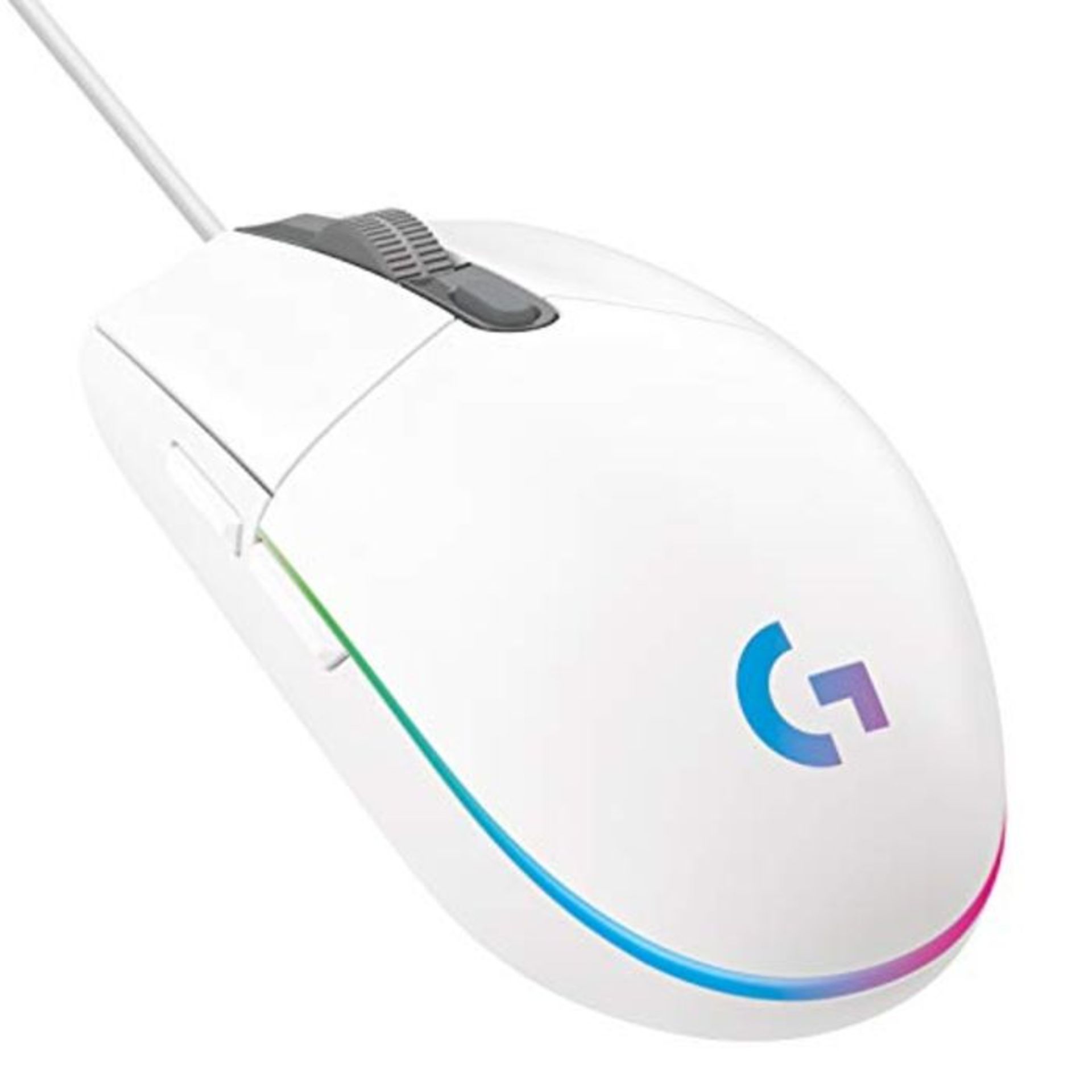 Logitech G203 LIGHTSYNC Gaming Mouse with Customizable RGB Lighting, 6 Programmable Bu