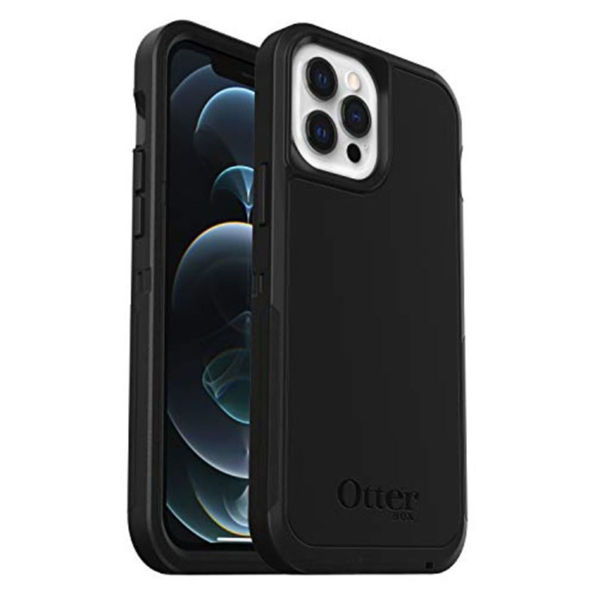 OtterBox Defender XT, Rugged Protection with MagSafe for iPhone 12 Pro Max - Black - N