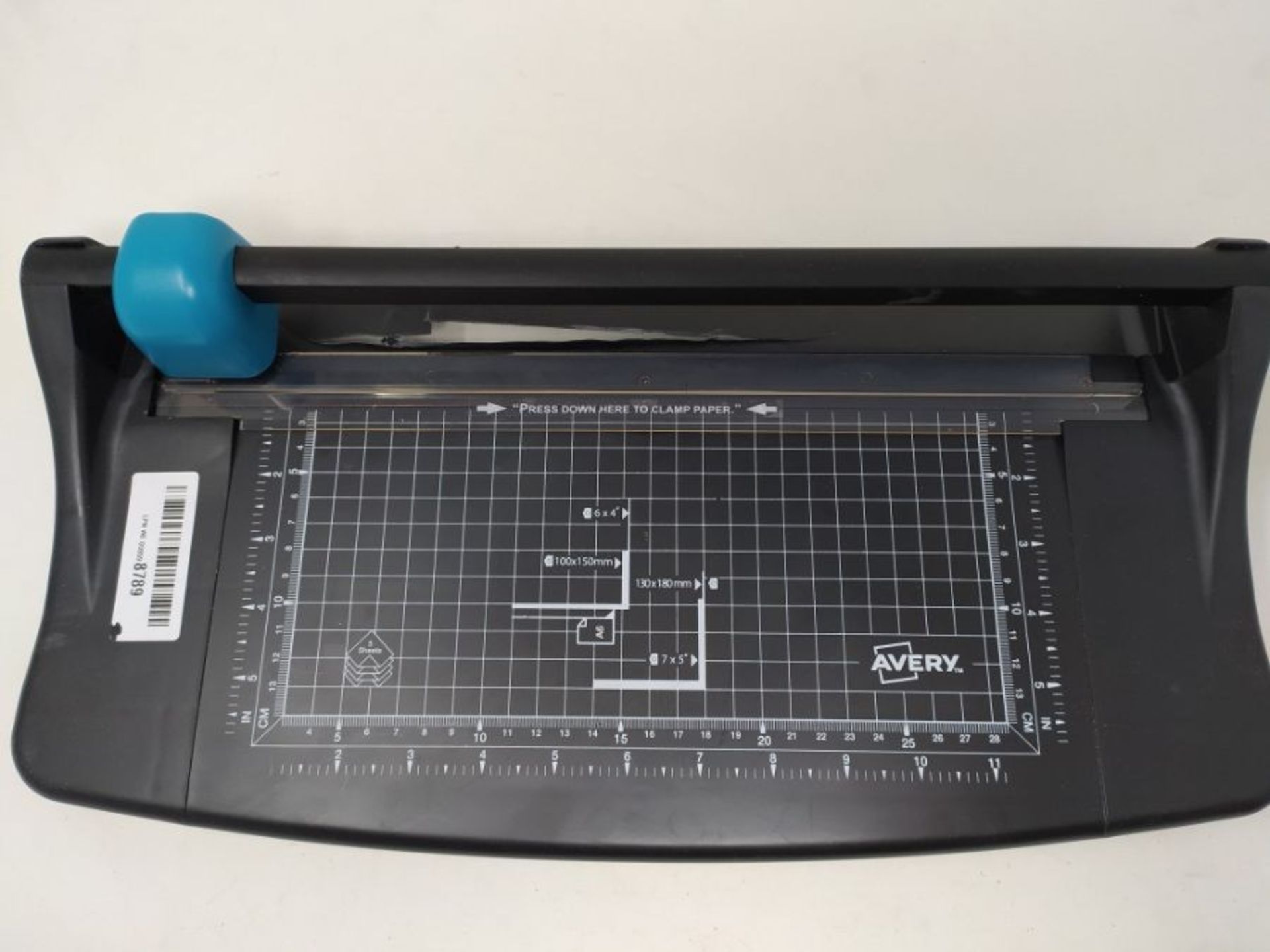 [CRACKED] Avery A4 TR002 Photo and Paper Trimmer - paper cutter, Black and Teal - Image 2 of 2