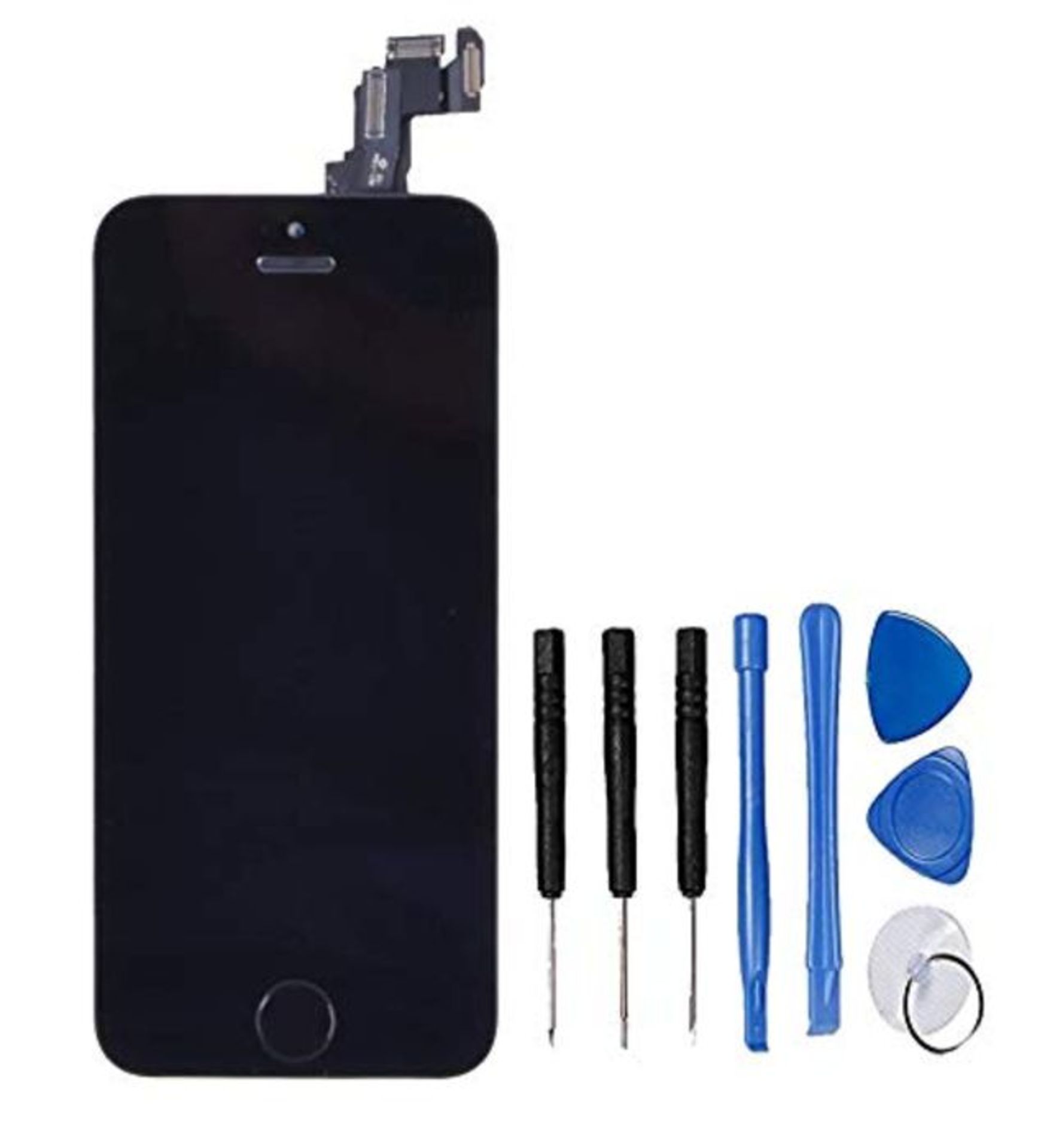 LL TRADER LCD for iPhone 5c Black Display Touch Screen Digitizer Full Assembly Replace