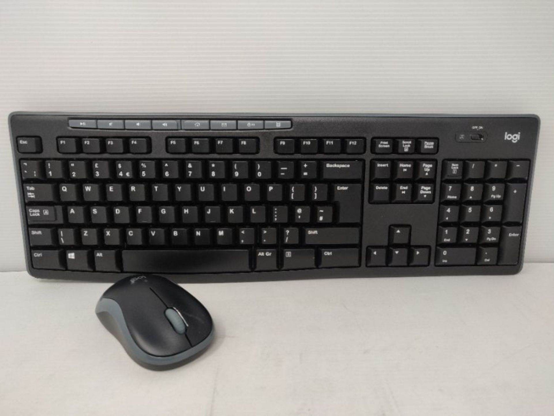 [INCOMPLETE] Logitech MK270 Wireless Keyboard and Mouse Combo for Windows, 2.4 GHz Wir - Image 3 of 3