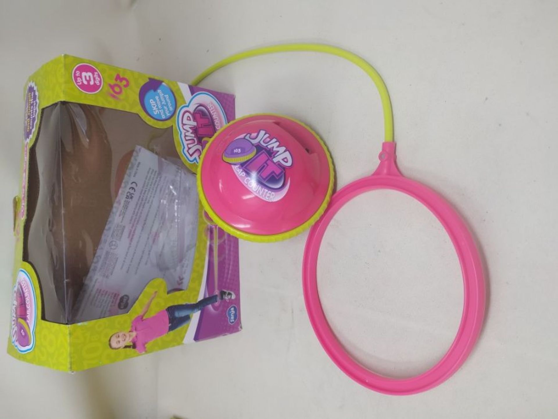 Jump it 07556 Pink-Skipping Fitness Coordination Toy with Counter Upto 1,000 laps for - Image 2 of 2