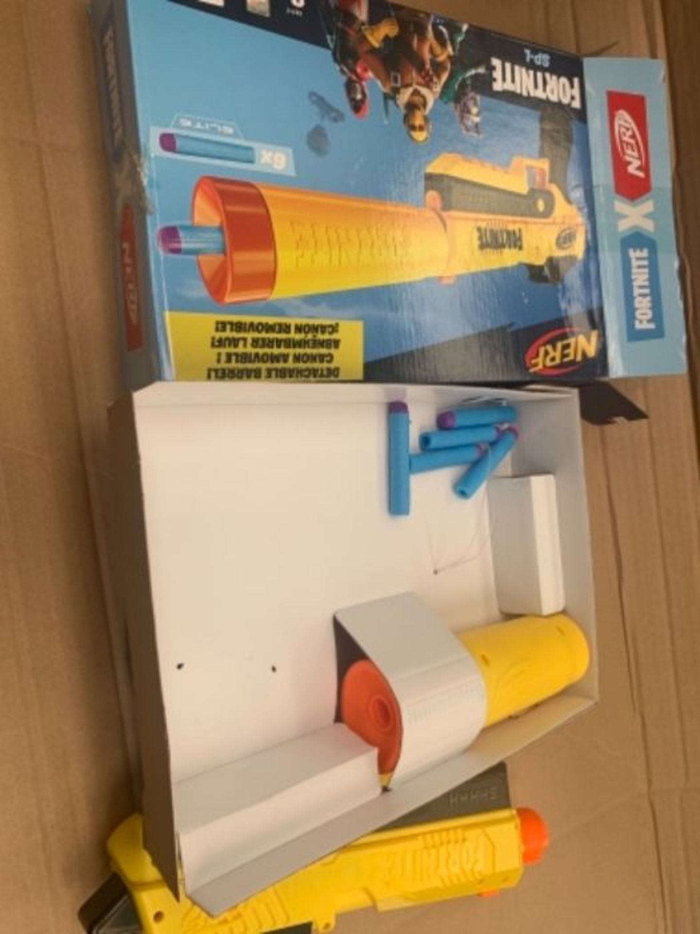 Fortnite SP-L Nerf Elite Dart Blaster with Detachable Barrel and 6 Official Nerf Fortn - Image 3 of 3