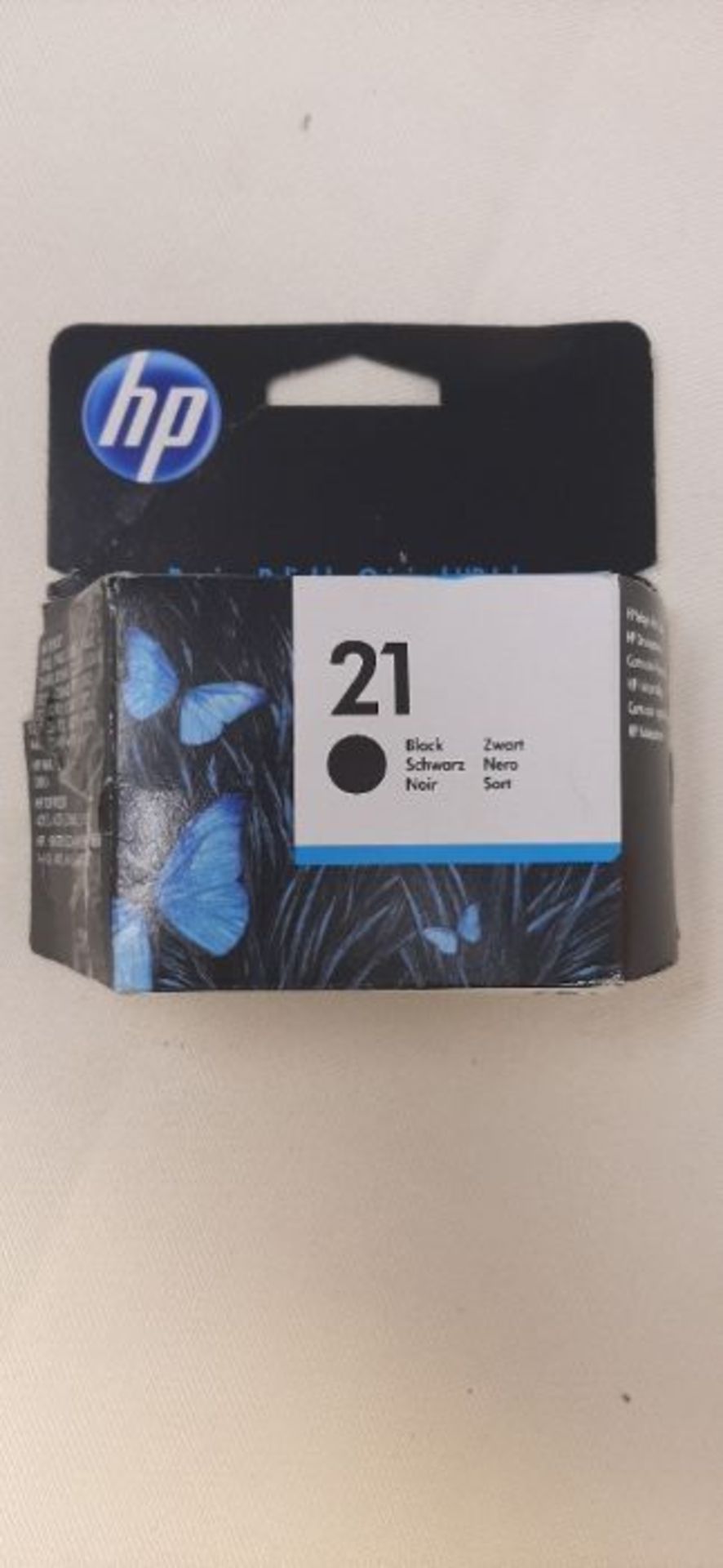HP C9351AE 21 Original Ink Cartridge, Black, Single Pack - Image 2 of 2