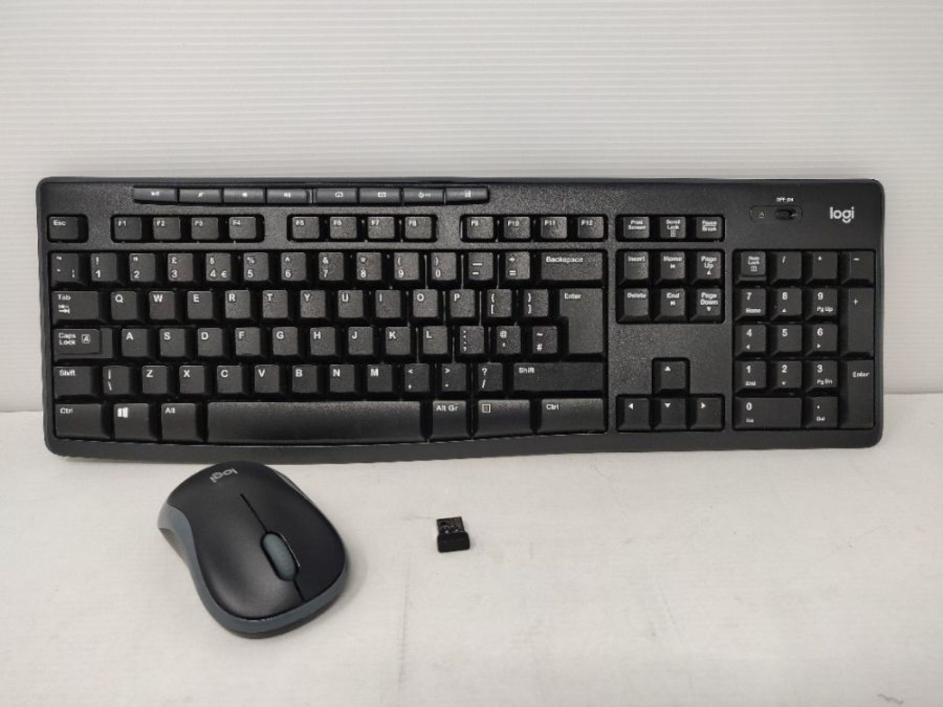 Logitech MK270 Wireless Keyboard and Mouse Combo for Windows, 2.4 GHz Wireless, Compac - Image 3 of 3