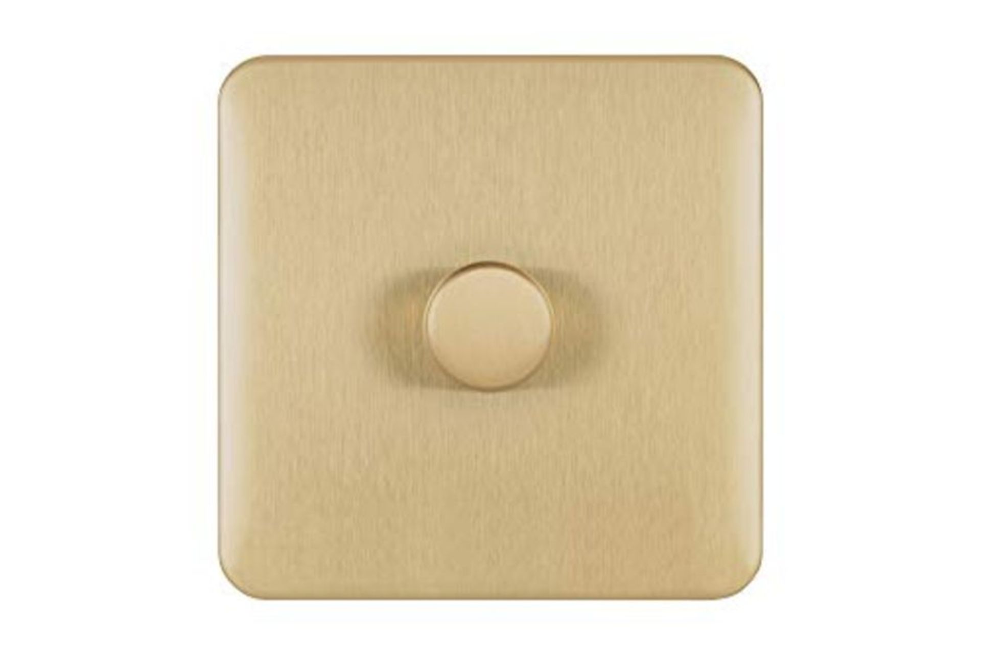 Schneider Electric Lisse Screwless Deco - Single Universal 2 Way Dimmer Light Switch,