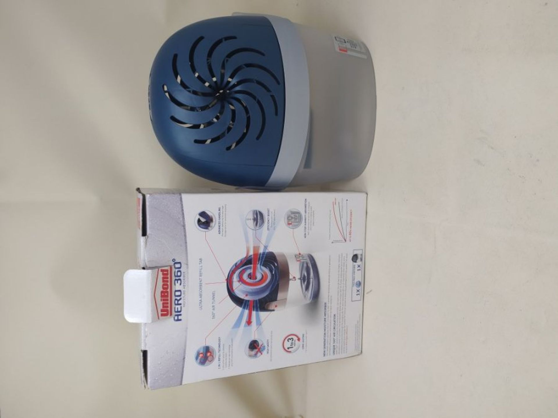 UniBond AERO 360° E-Connect Moisture Absorber, Ultra-Absorbent Dehumidifier, Condensa - Image 2 of 2