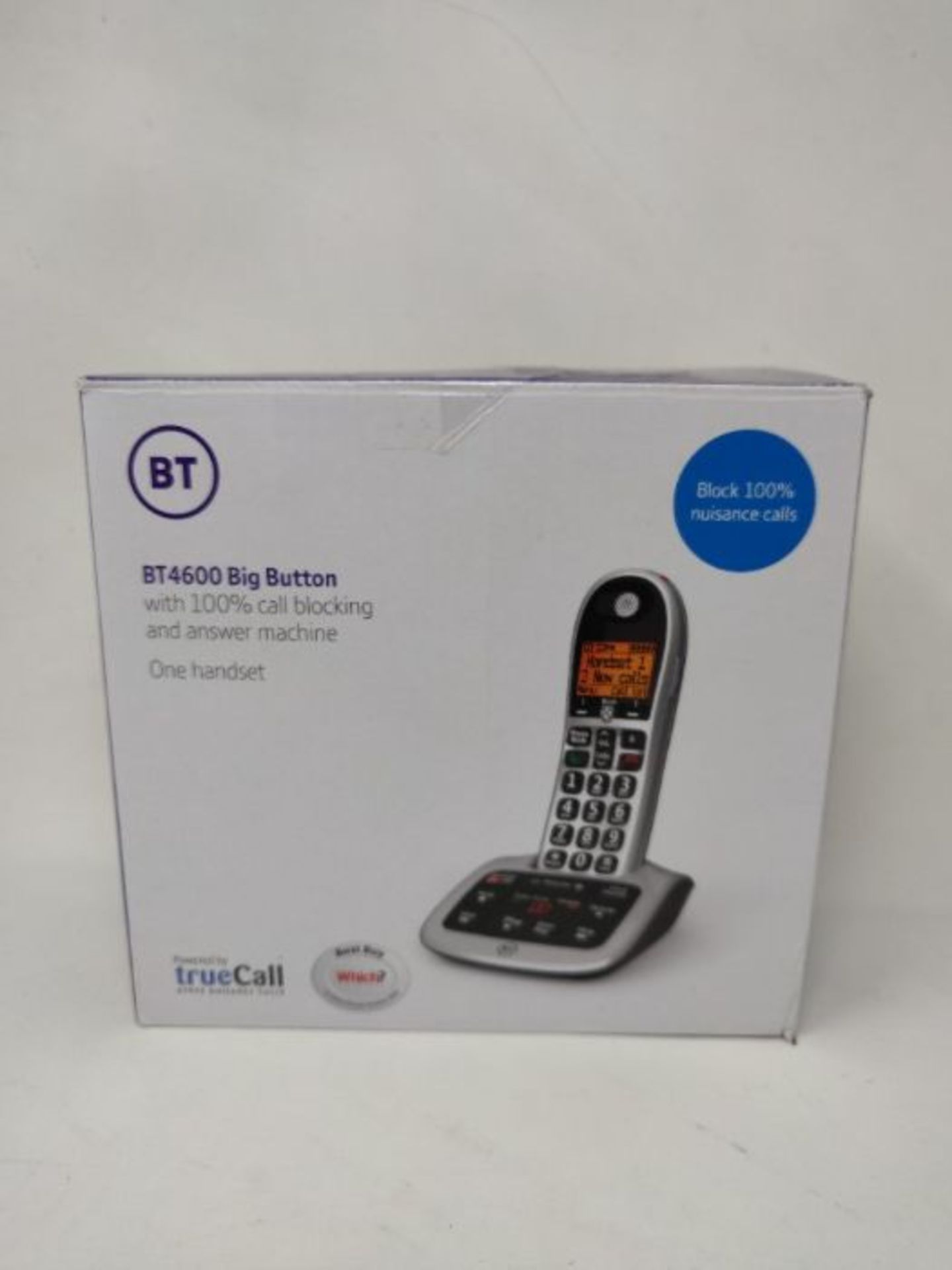 BT 4600 Big Button Advanced Call Blocker Home Phone with Answer Machine - Image 2 of 3