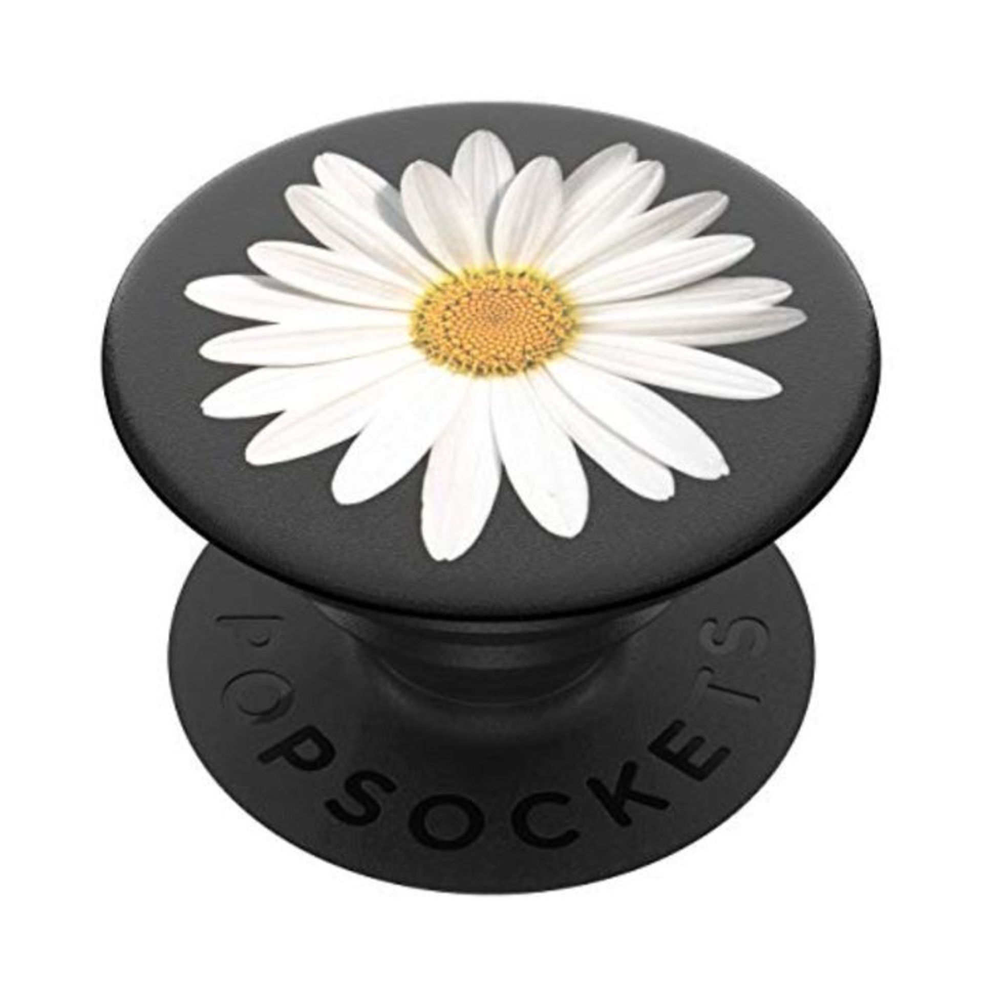 PopSockets PopGrip - Expanding Stand and Grip with Swappable Top - White Daisy