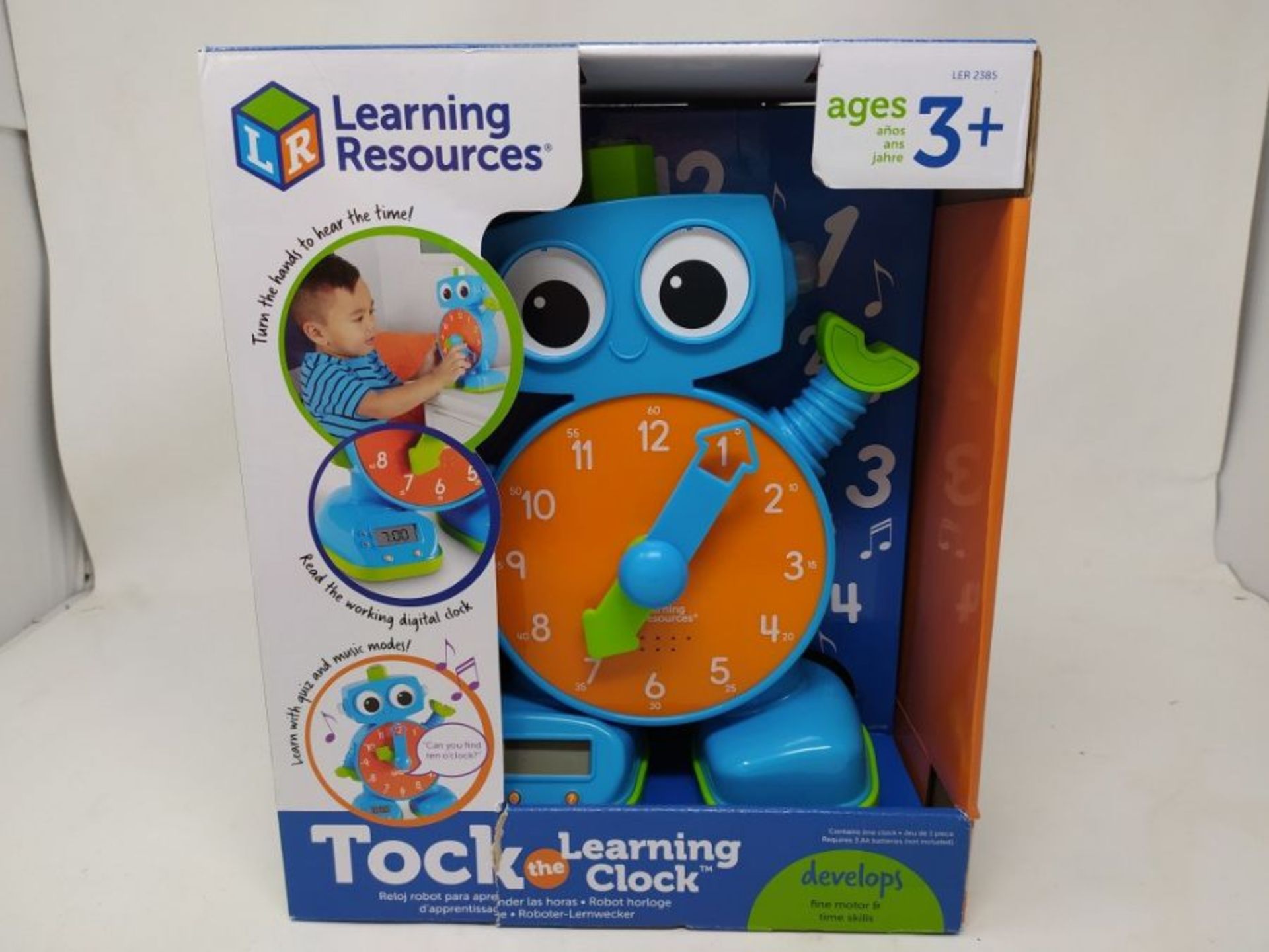 Learning Resources LER2385 Tock The Learning Clock - Image 2 of 2