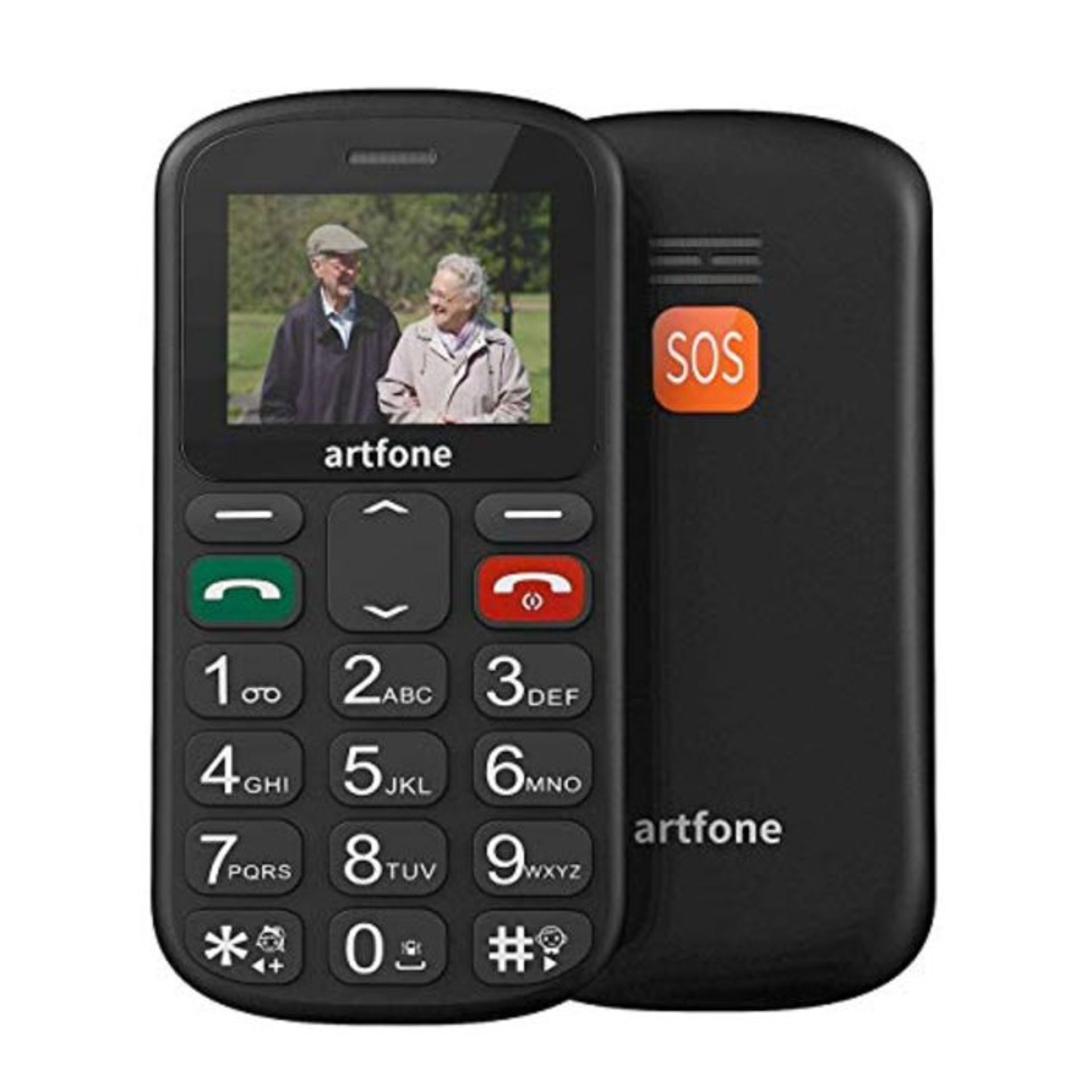 Big Button Mobile Phone, Senior Upgraded GSM Mobile Phone With SOS Button, Talking Num