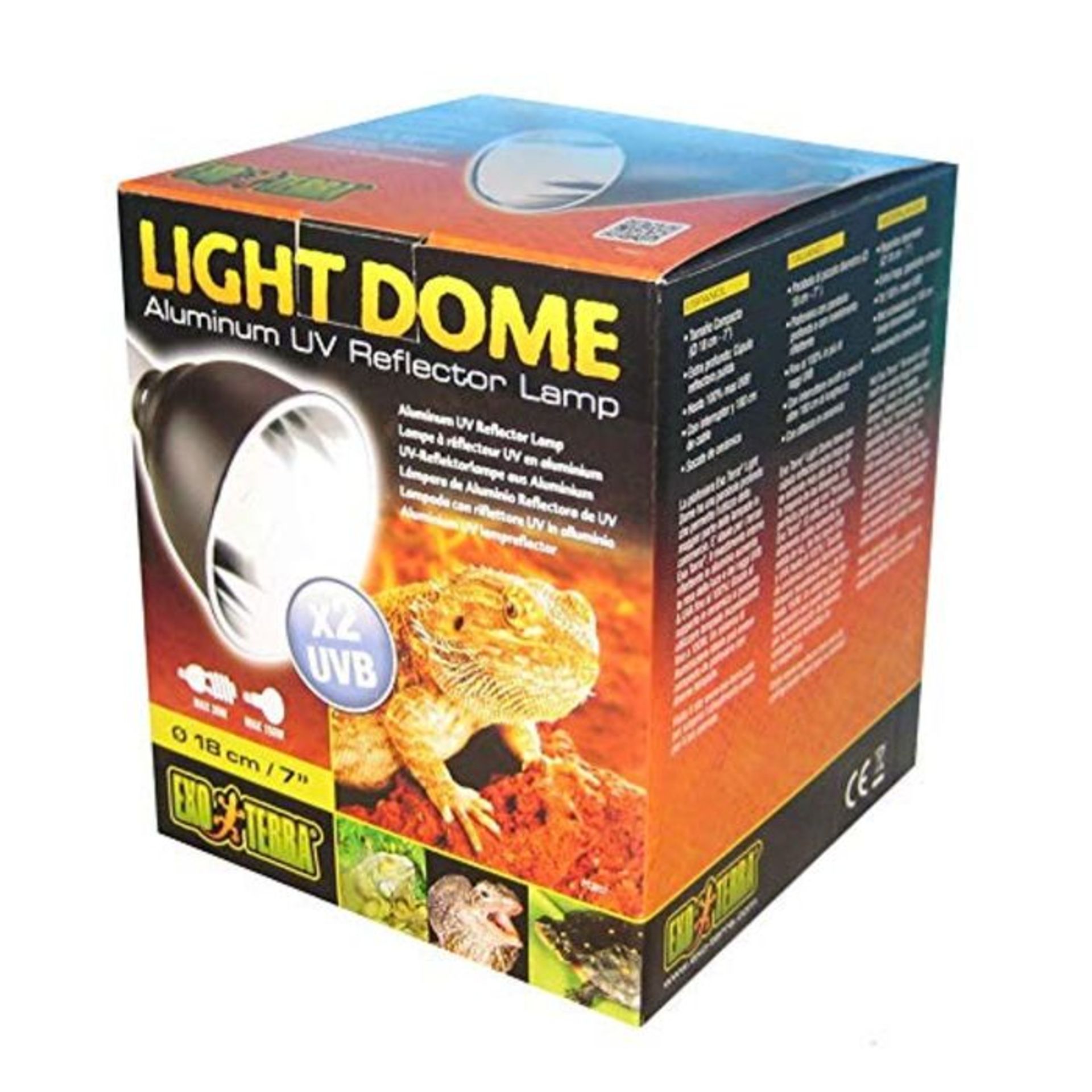 Exo Terra Light Dome Fixture 18 cm