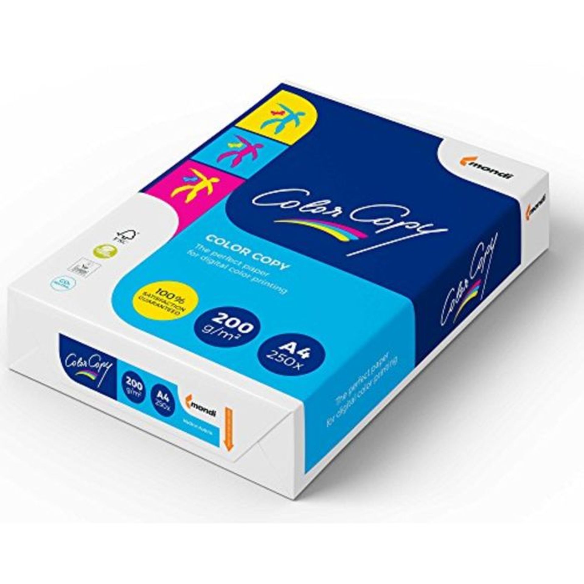 Color Copy A4 Paper - 200gsm, 1 pack of 250 sheets