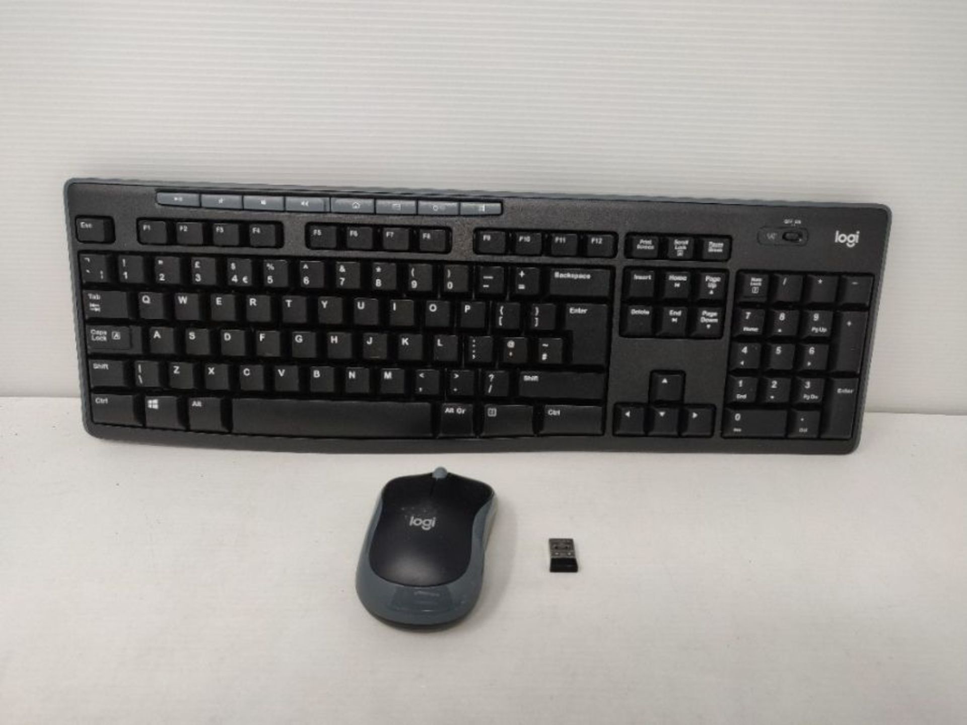Logitech MK270 Wireless Keyboard and Mouse Combo for Windows, 2.4 GHz Wireless, Compac - Image 3 of 3