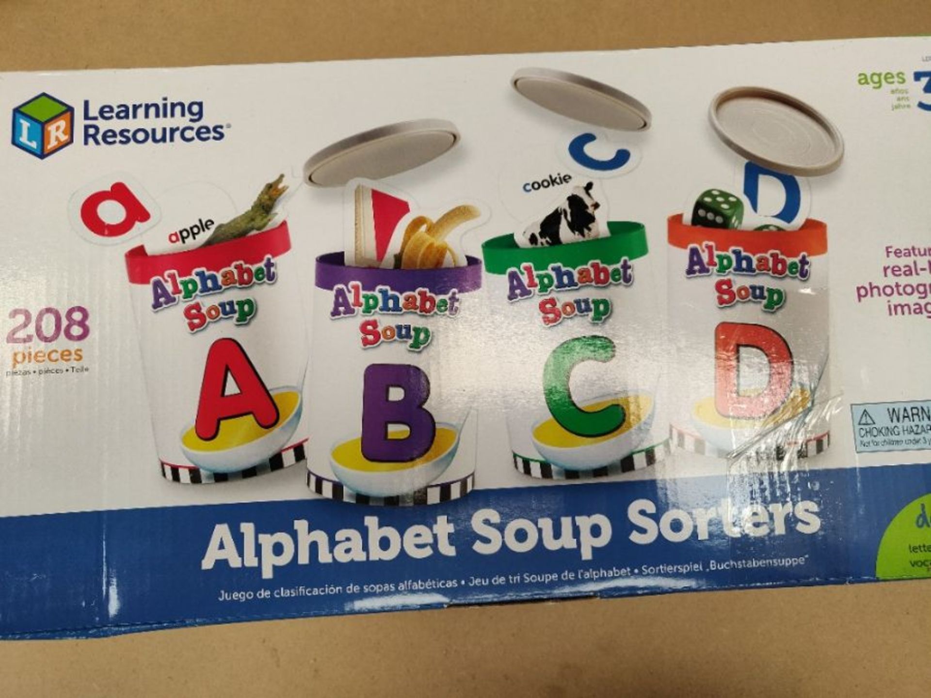 Learning Resources Alphabet Soup Sorters - Image 3 of 3