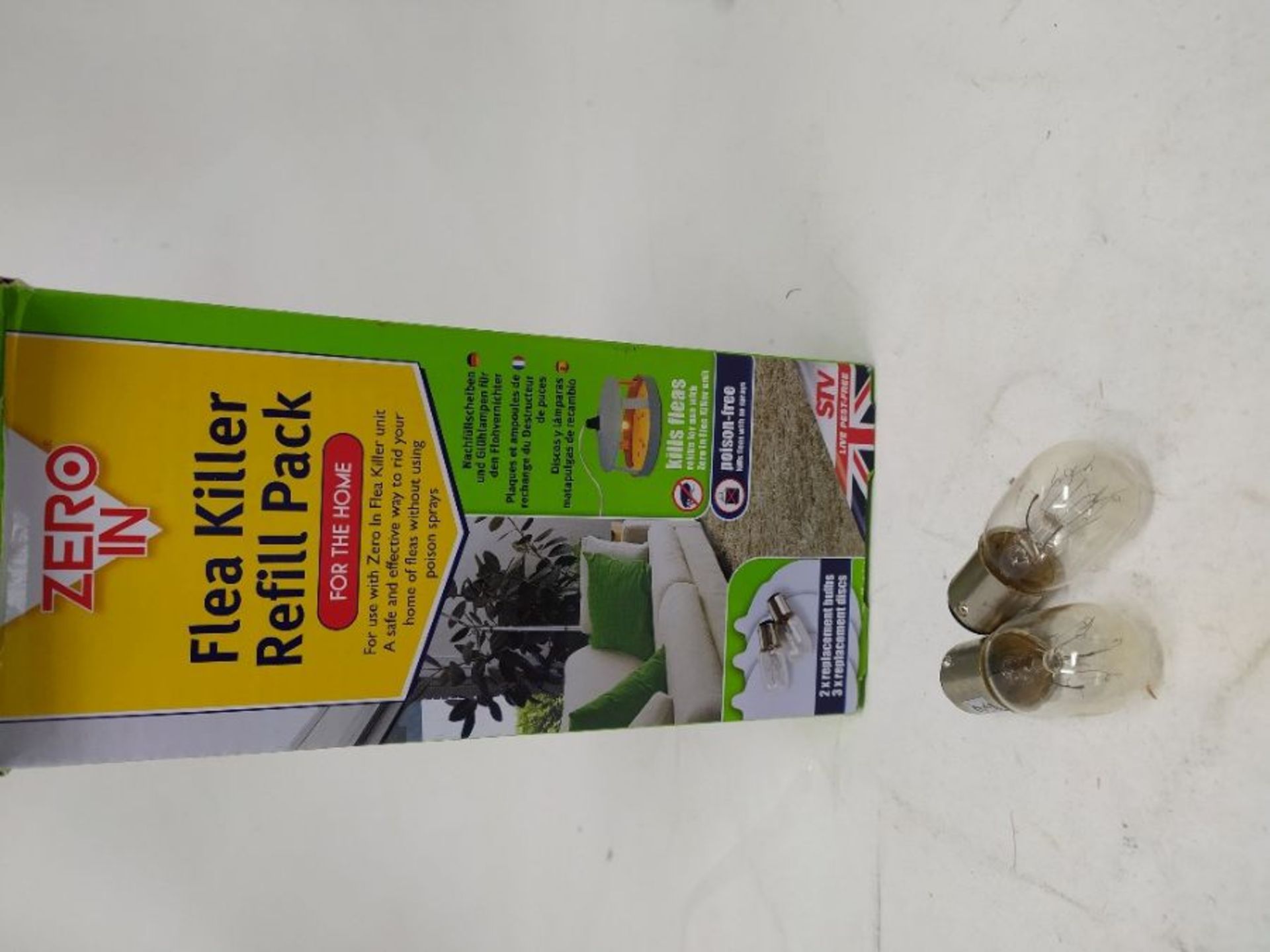 Zero In Flea Killer Refill Pack (3 Refill Discs and 2 Spare Lamps) - Image 2 of 2