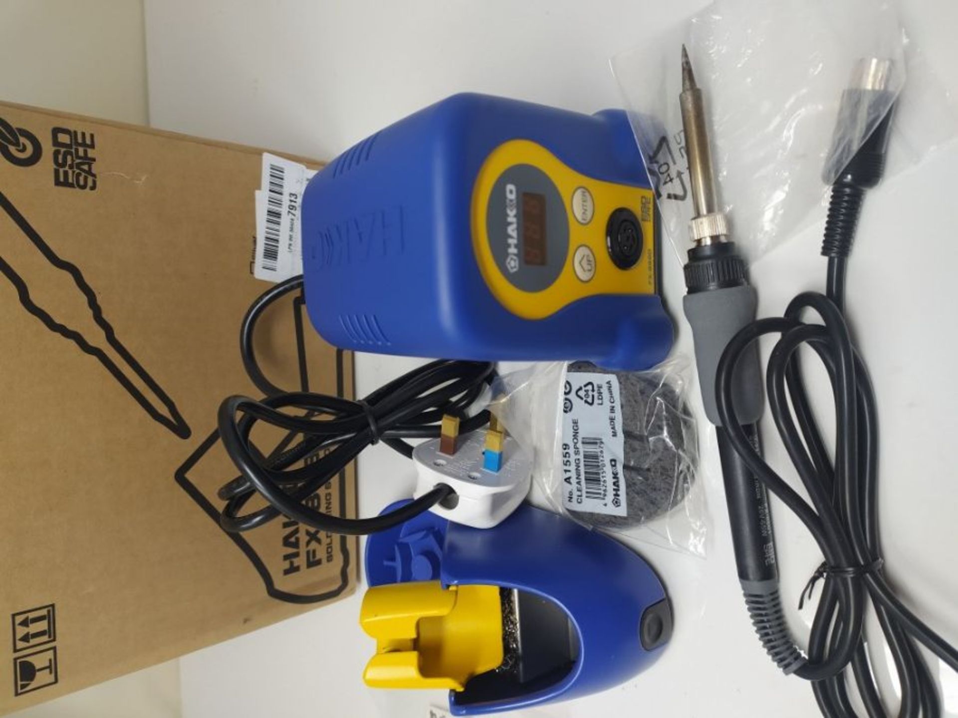 RRP £114.00 HAKKO FX-888D Soldering Station, 70W, AC, 26V