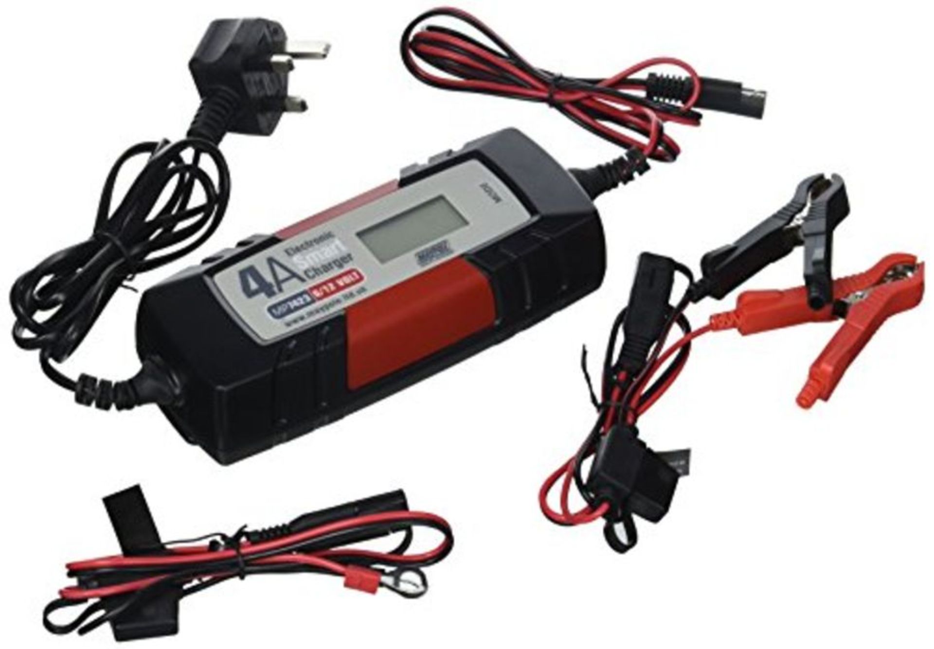 Maypole 7423A Battery Charger Auto Electronic 4A 12V - Image 3 of 5