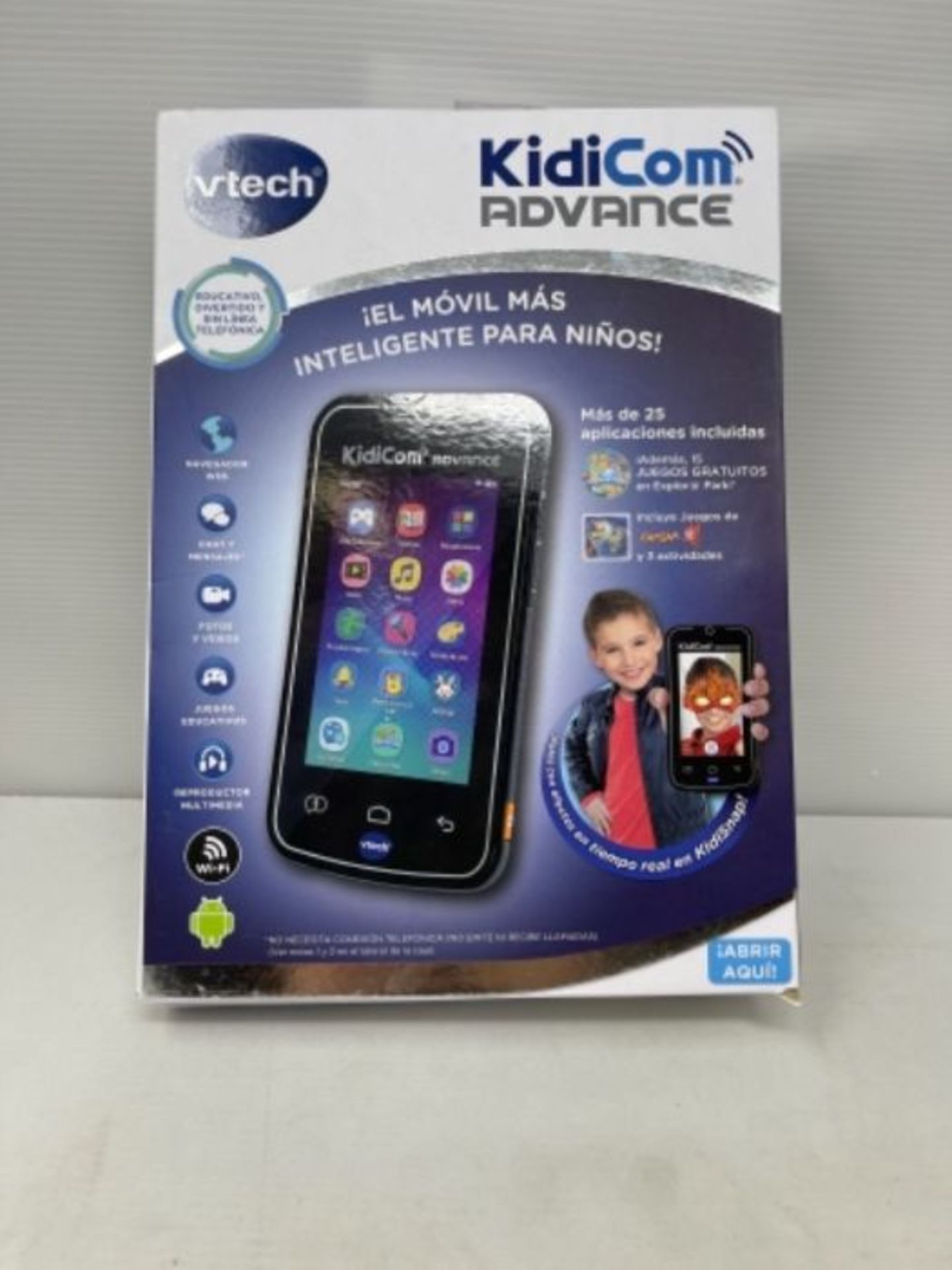 RRP £120.00 VTech - Kidicom Advance Smart Device for Kids, 5" HD Touch Screen, 180° Rotating Lens - Image 2 of 3