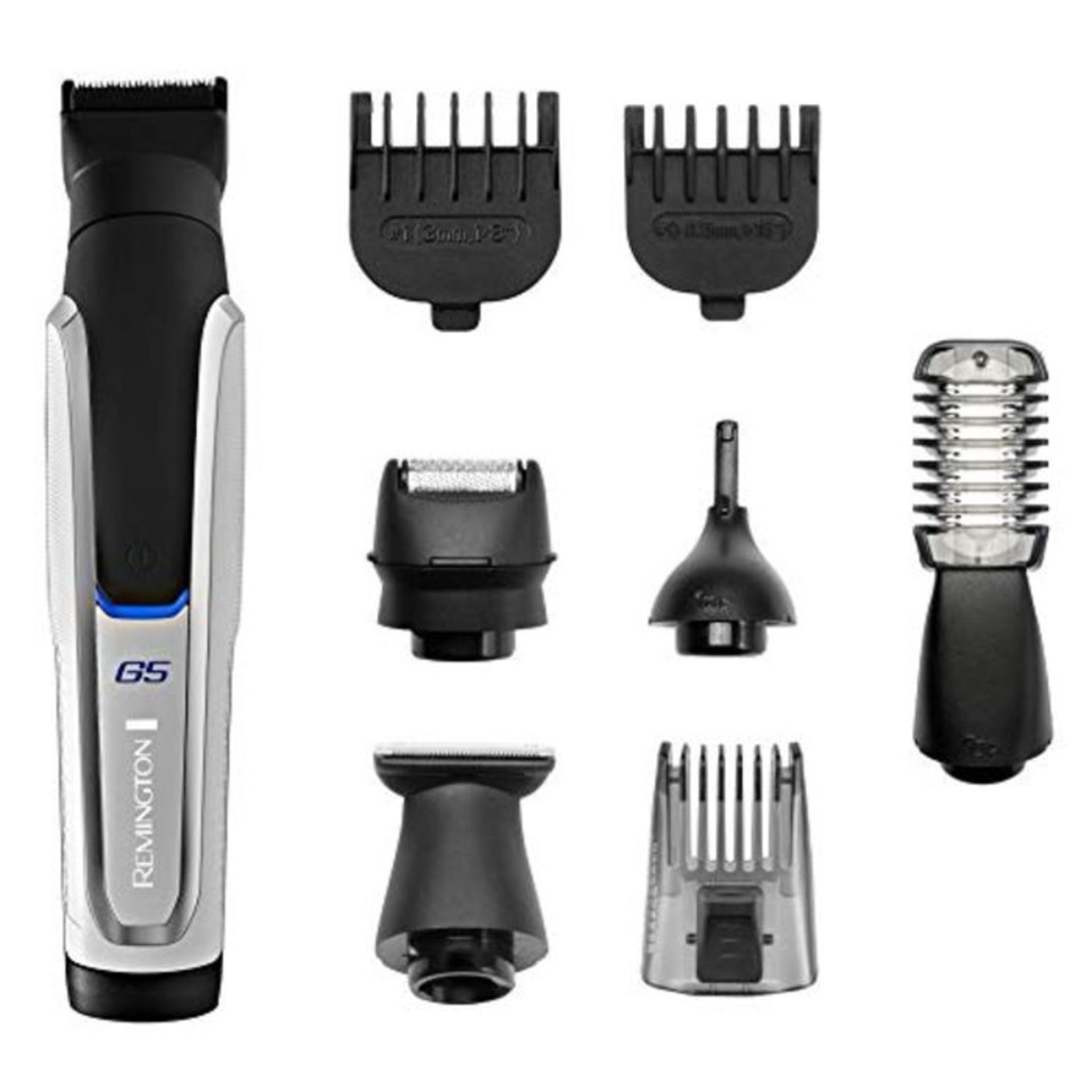 Remington Graphite G5 Mens Electric Trimmer, All-in-One Male Grooming Kit for Beard, B