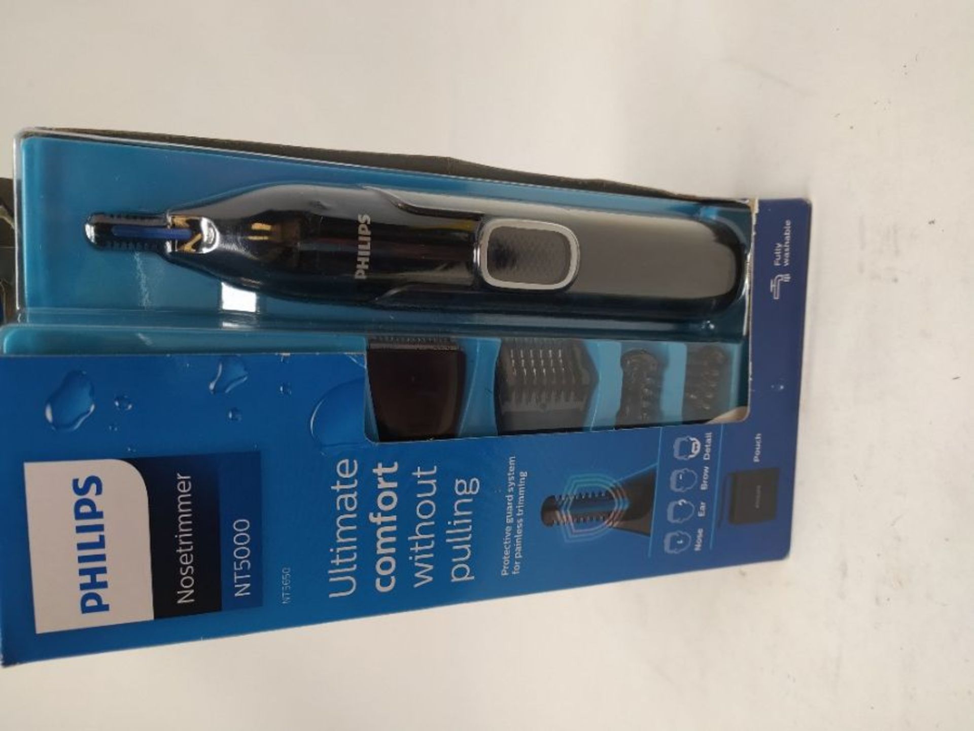 Philips Nose Hair Trimmer, Series 5000 Nose, Ear and Eyebrow Trimmer with Detail Trimm - Image 2 of 2