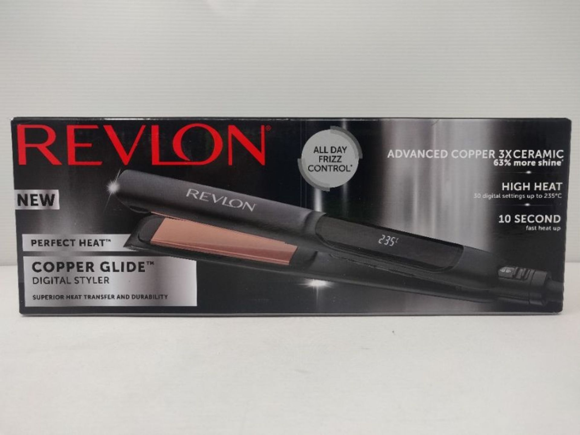 Revlon Perfect Heat Copper Glide Digital Styler - Image 2 of 2
