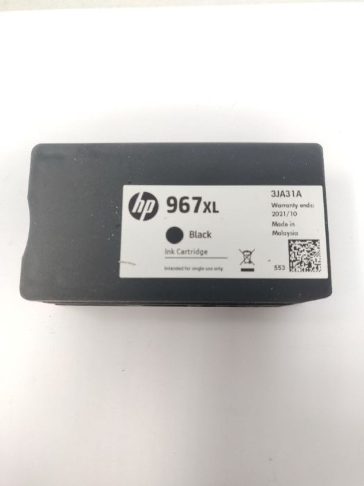 HP 3JA31AE 967XL Extra High Yield Original Ink Cartridge, Black, Single Pack - Image 3 of 3