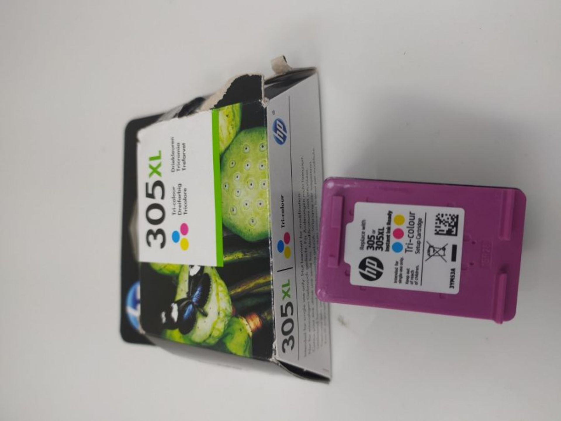 HP 3YM63AE 305XL High Yield Original Ink Cartridge, Tri-color, Single Pack - Image 4 of 4