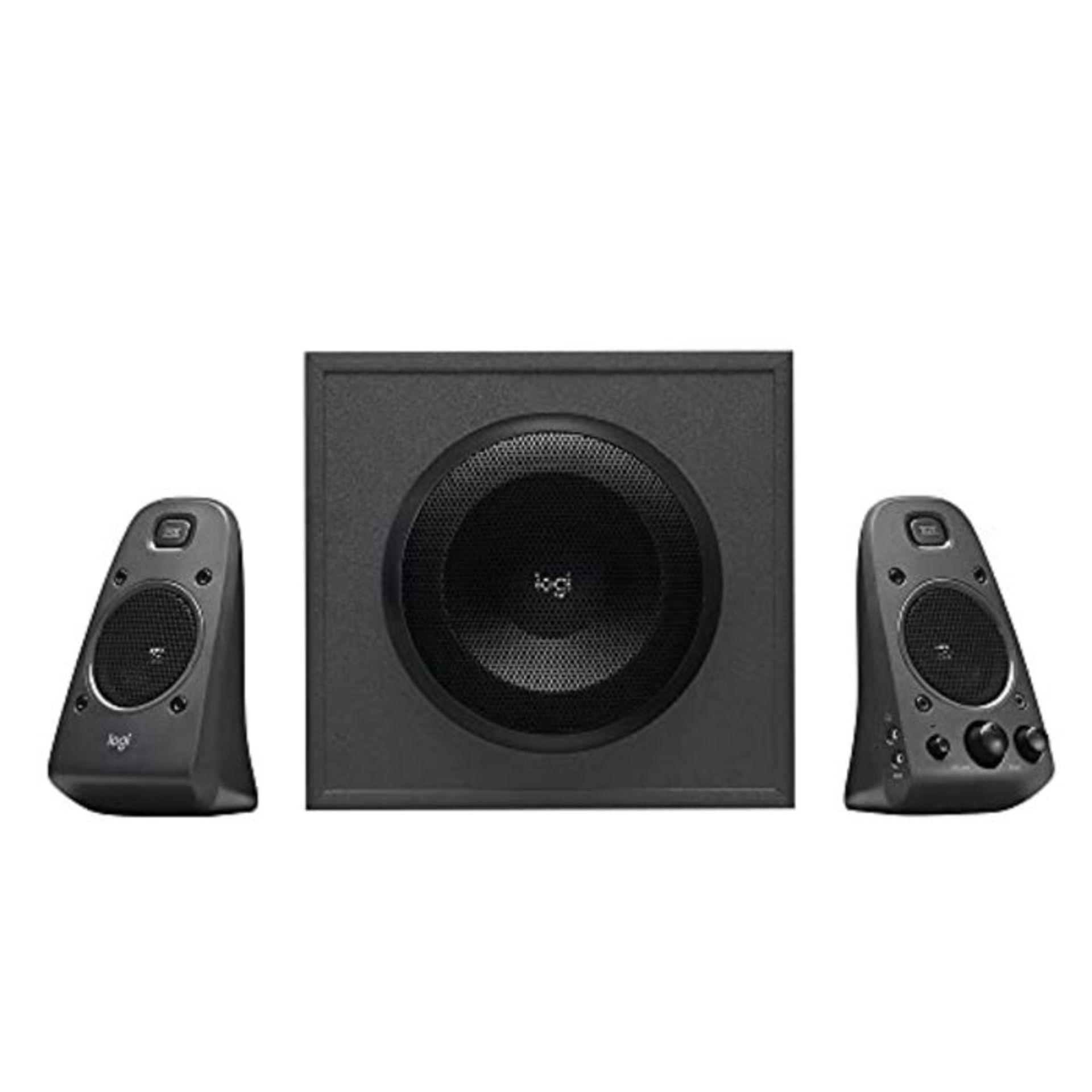 RRP £84.00 Logitech Z625 THX 2.1 Speaker System with Subwoofer, EU PLUG, THX Certified Audio, 400