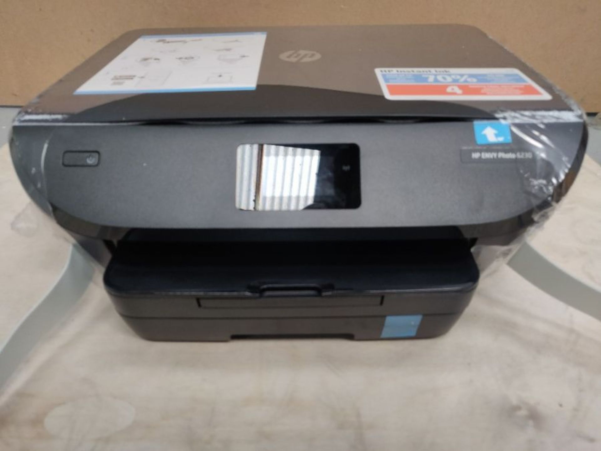 RRP £80.00 HP Envy Photo 6230 All-in-One Wi-Fi Photo Printer with 4 Months of Instant Ink Include - Image 3 of 3