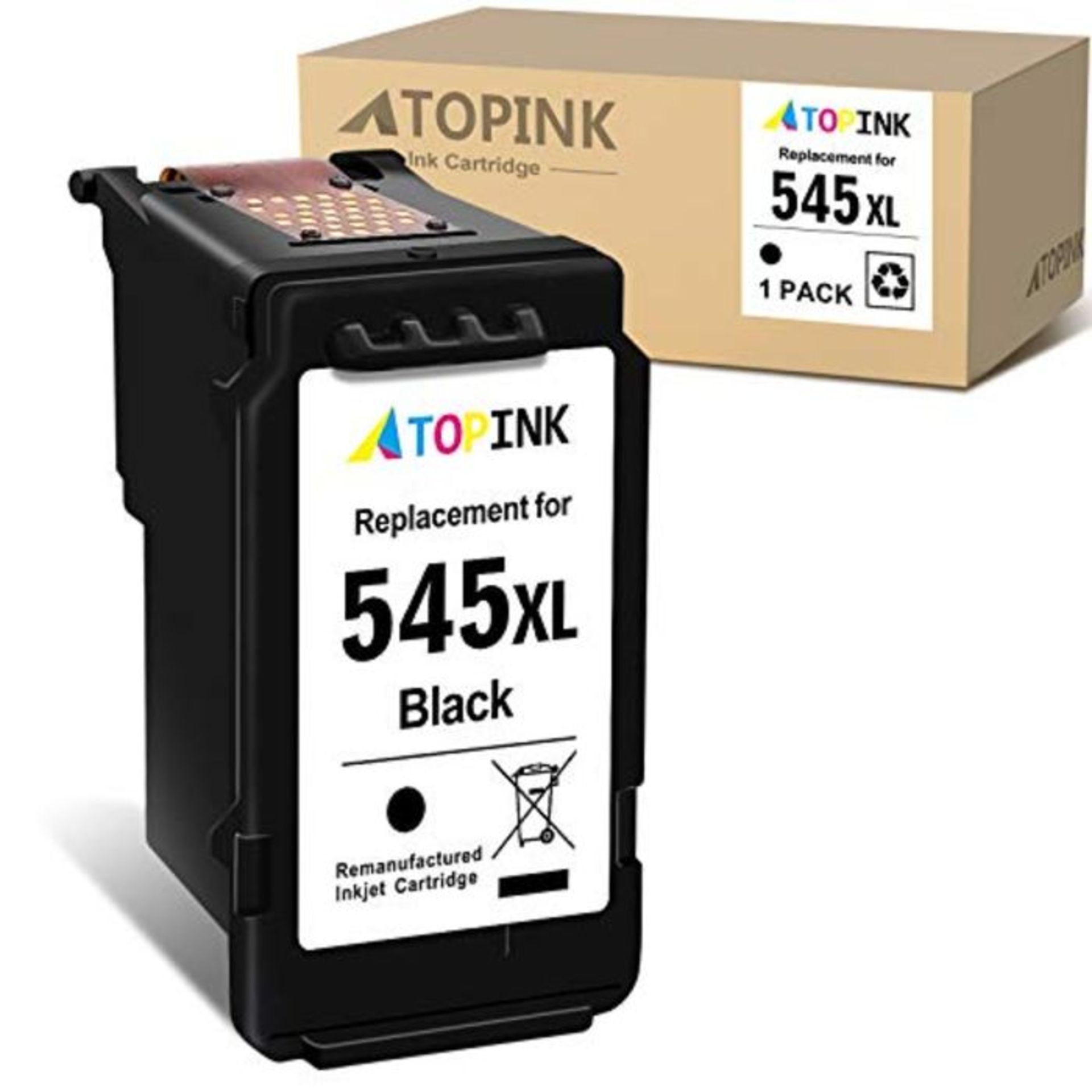ATOPINK Remanufactured Ink Cartridge Replacement for Canon PG545XL 545XL for Canon Pix