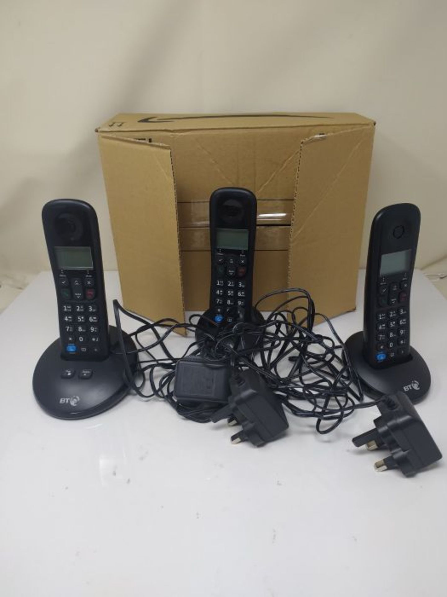 RRP £59.00 BT Everyday Cordless Home Phone with Basic Call Blocking and Answering Machine, Trio H - Image 2 of 2
