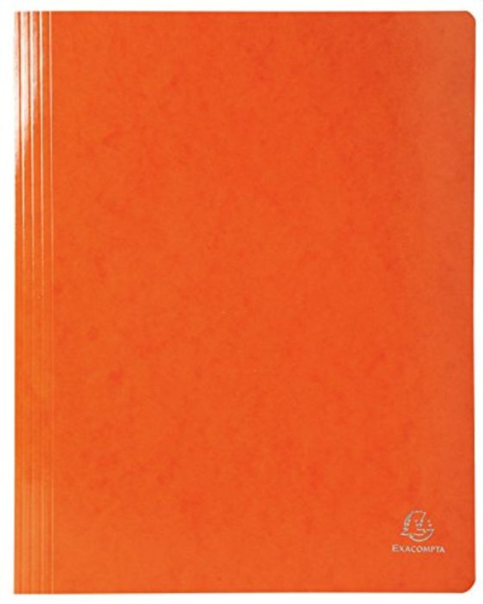 Exacompta Iderama Flat Bar Files, 355 gsm, A4 - Orange, Pack of 1