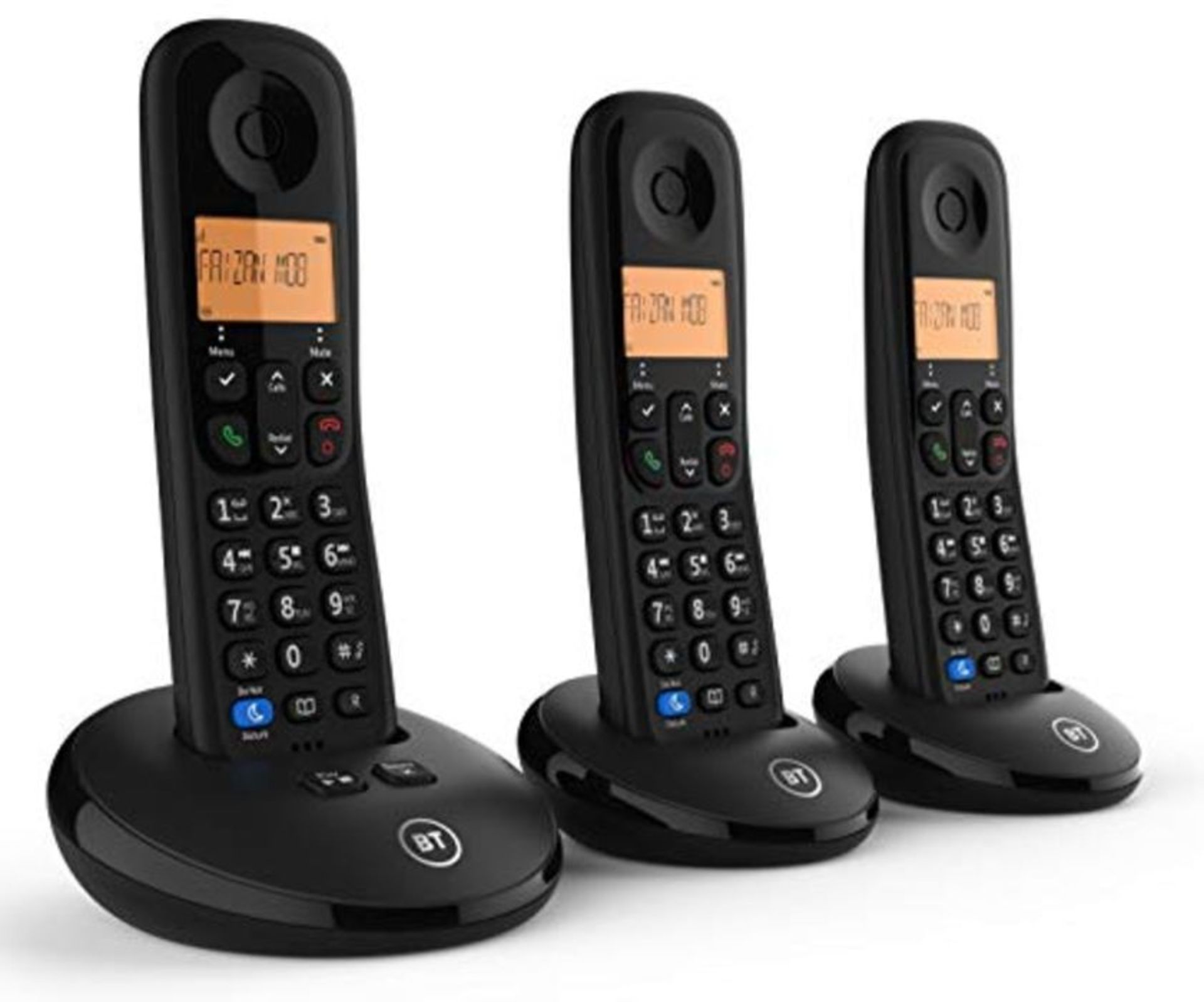RRP £59.00 BT Everyday Cordless Home Phone with Basic Call Blocking and Answering Machine, Trio H