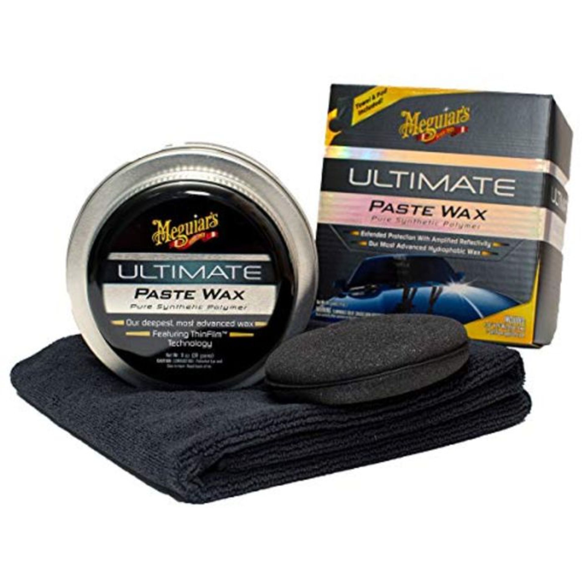 Meguiar's G18211 Ultimate Paste Car Wax 311g Pure Synthetic Polymer Car Wax