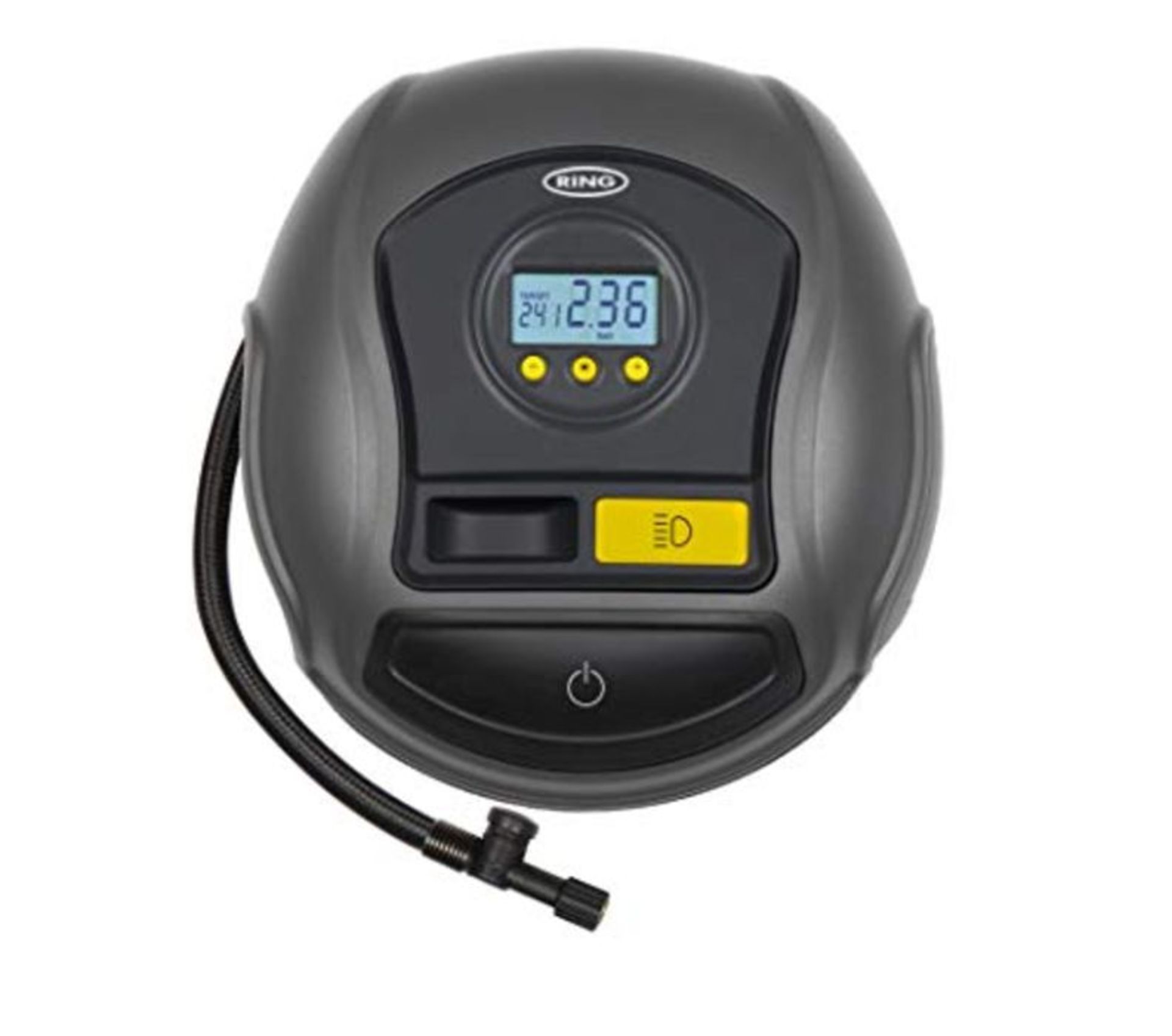 Ring Automotive Ring RTC500 12V Preset Digital, Air Compressor Pump, 3 min Tyre Inflat