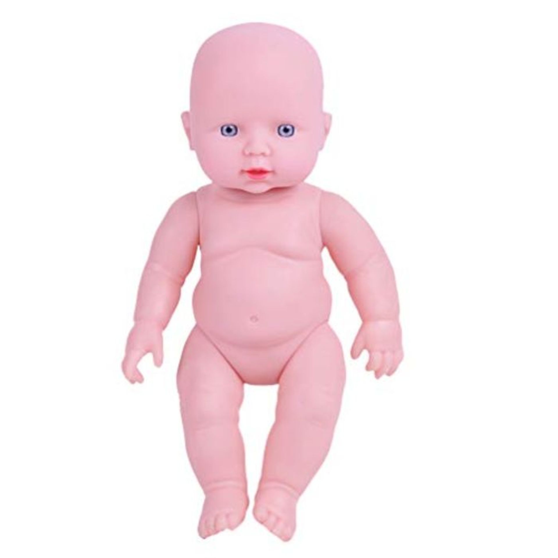 NUOBESTY Baby Bathing Doll Toy Bathtime Playing Naked Doll Figure Toddler Children Sho