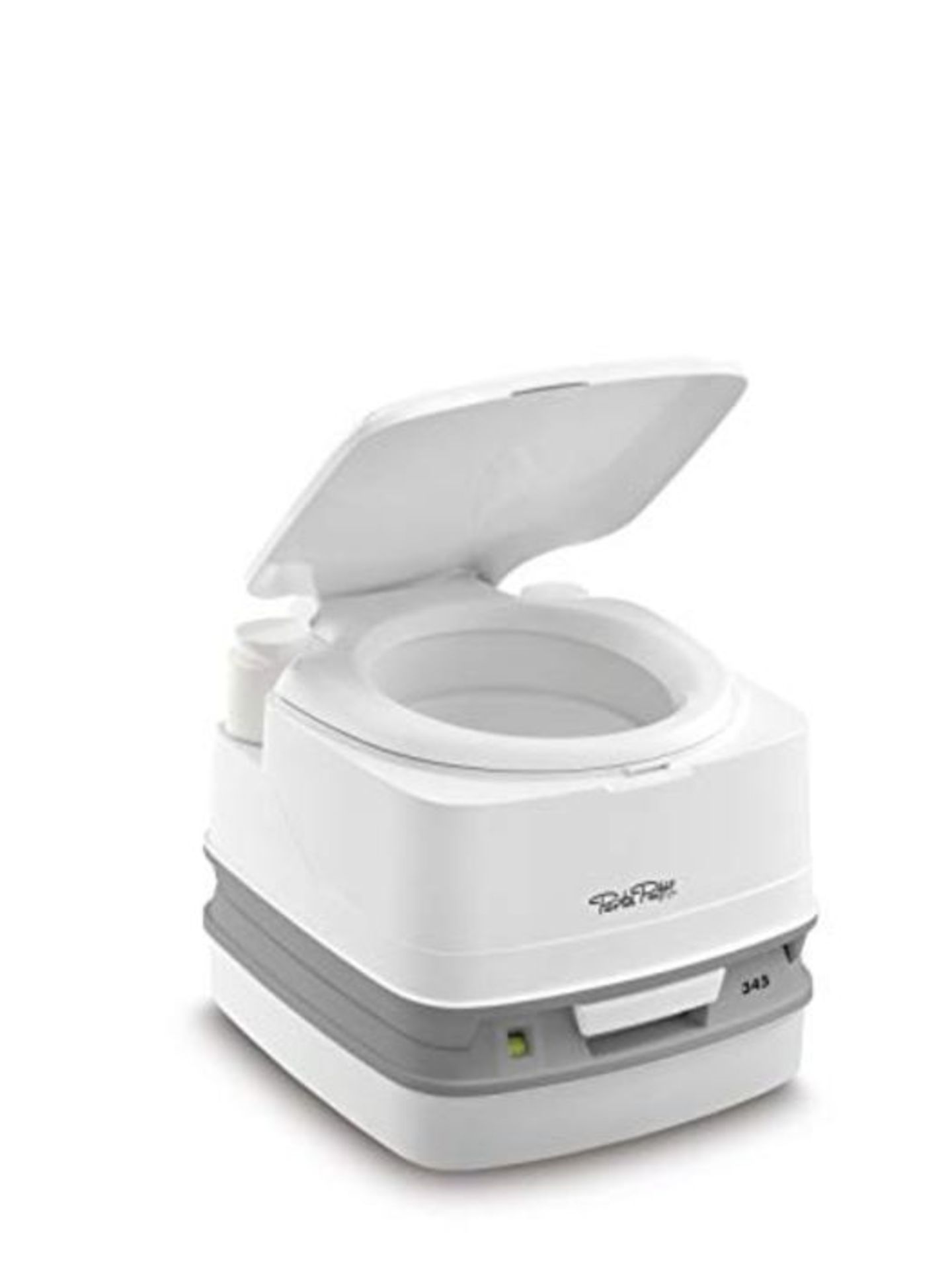 RRP £81.00 Thetford 92814 Porta Potti 345 Toilette Portatili Qube, Bianco 330 x 383 x 427 mm