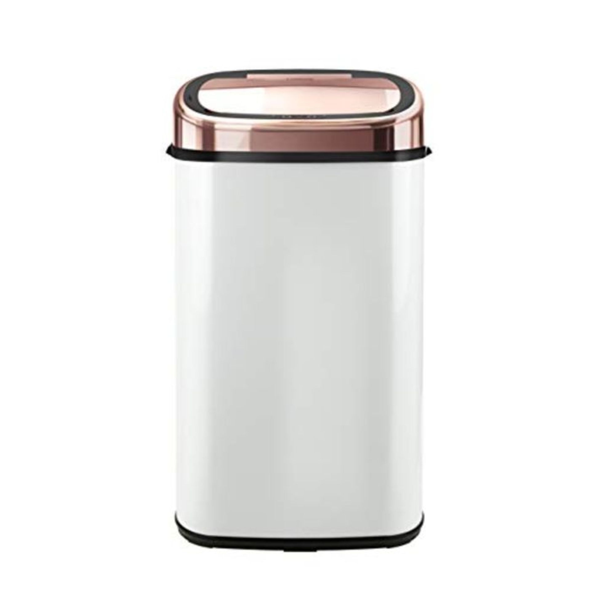 RRP £74.00 Tower T80904RW Kitchen Bin Sensor Lid, Touchless for Hygienic Waste Disposal, Infrared