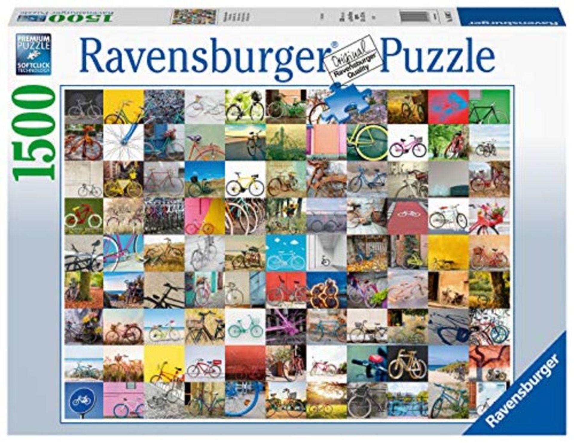 Ravensburger 16007 99 Bicycles 1500 Piece Jigsaw Puzzle for Adults & for Kids Age 12 a