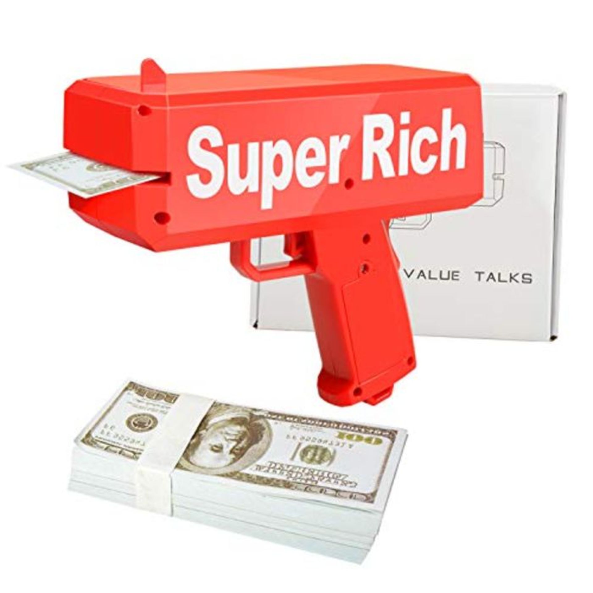 ValueTalks Money Gun Cash Cannon Cash Gun Shoot Gun for Party